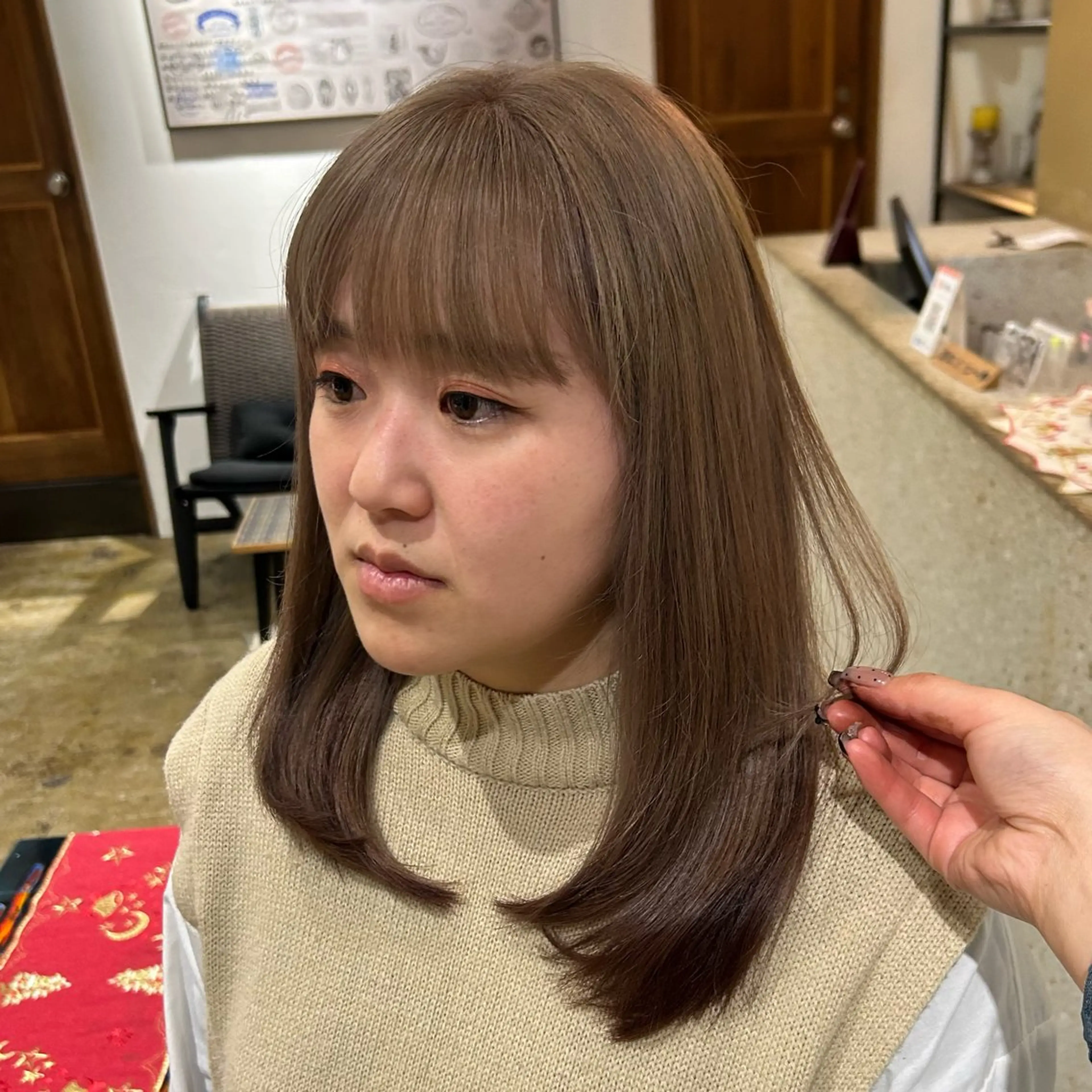 カラー ヘアカラー ココナ./ 艶っぽカラーのヘアスタイル