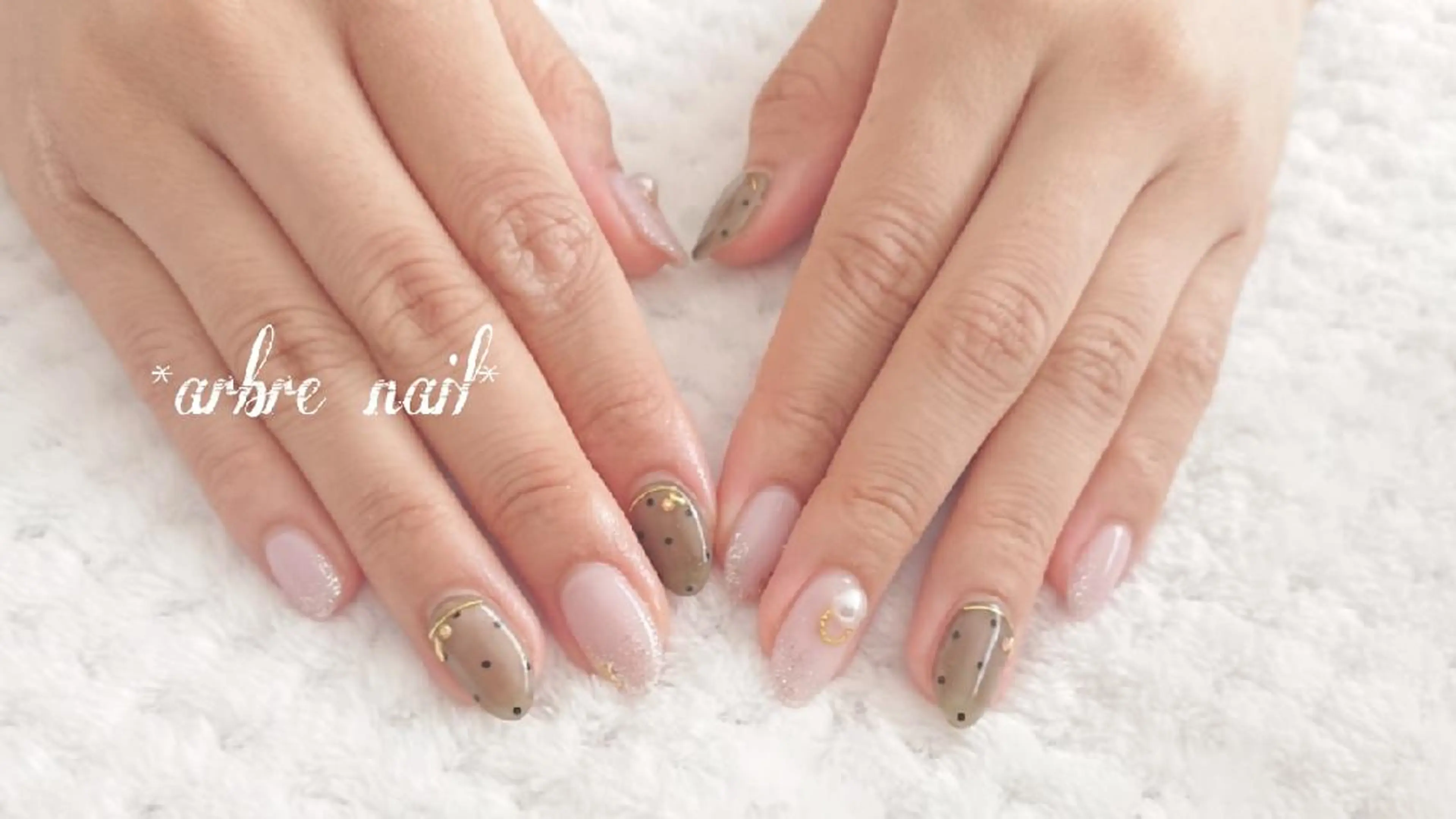 ネイル ＊arbre nail＊.アーブルネイル所属・✯.。 arbre  nail 。✯.のネイルデザイン