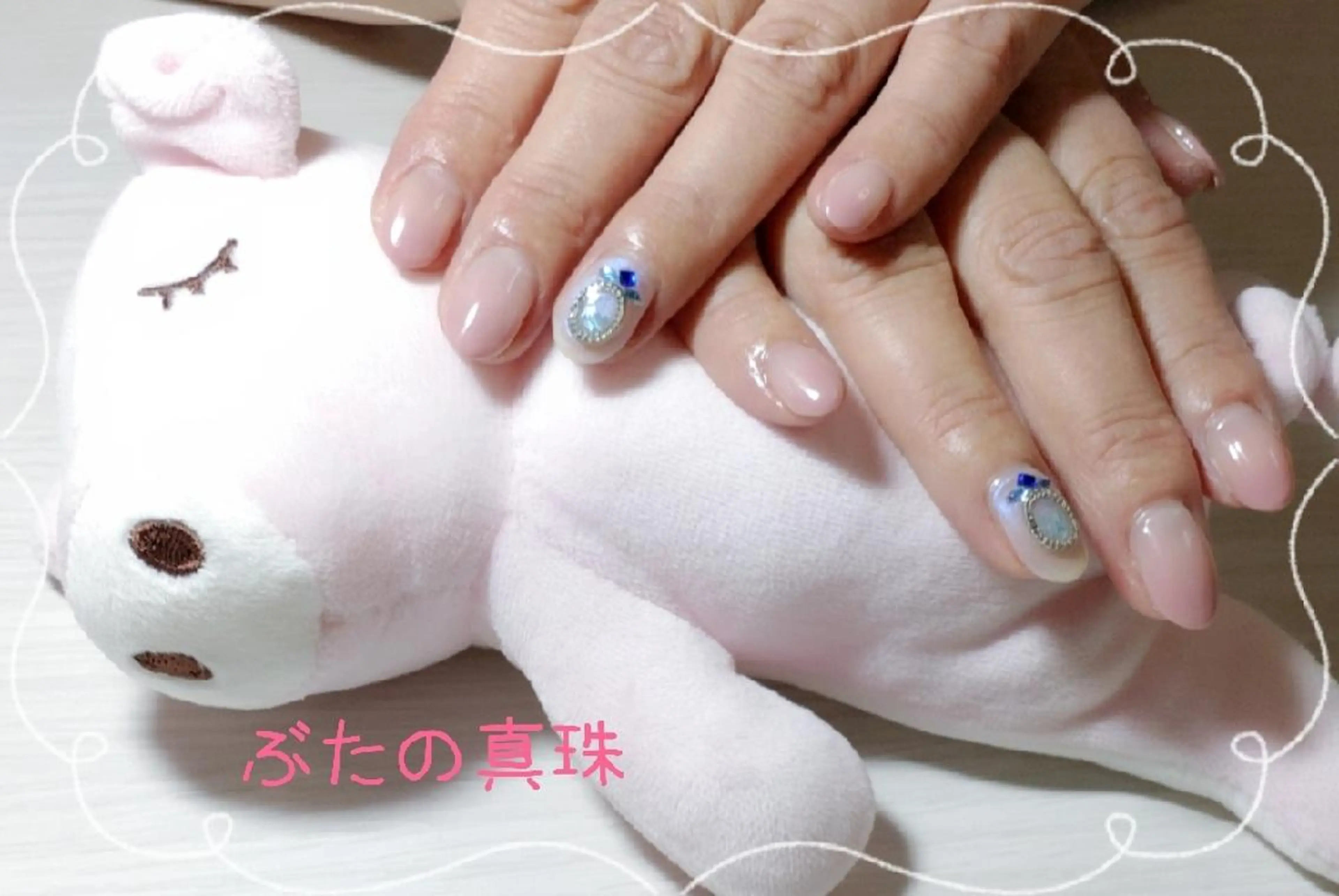 ネイル ハンドネイル 林 珠里のネイルデザイン