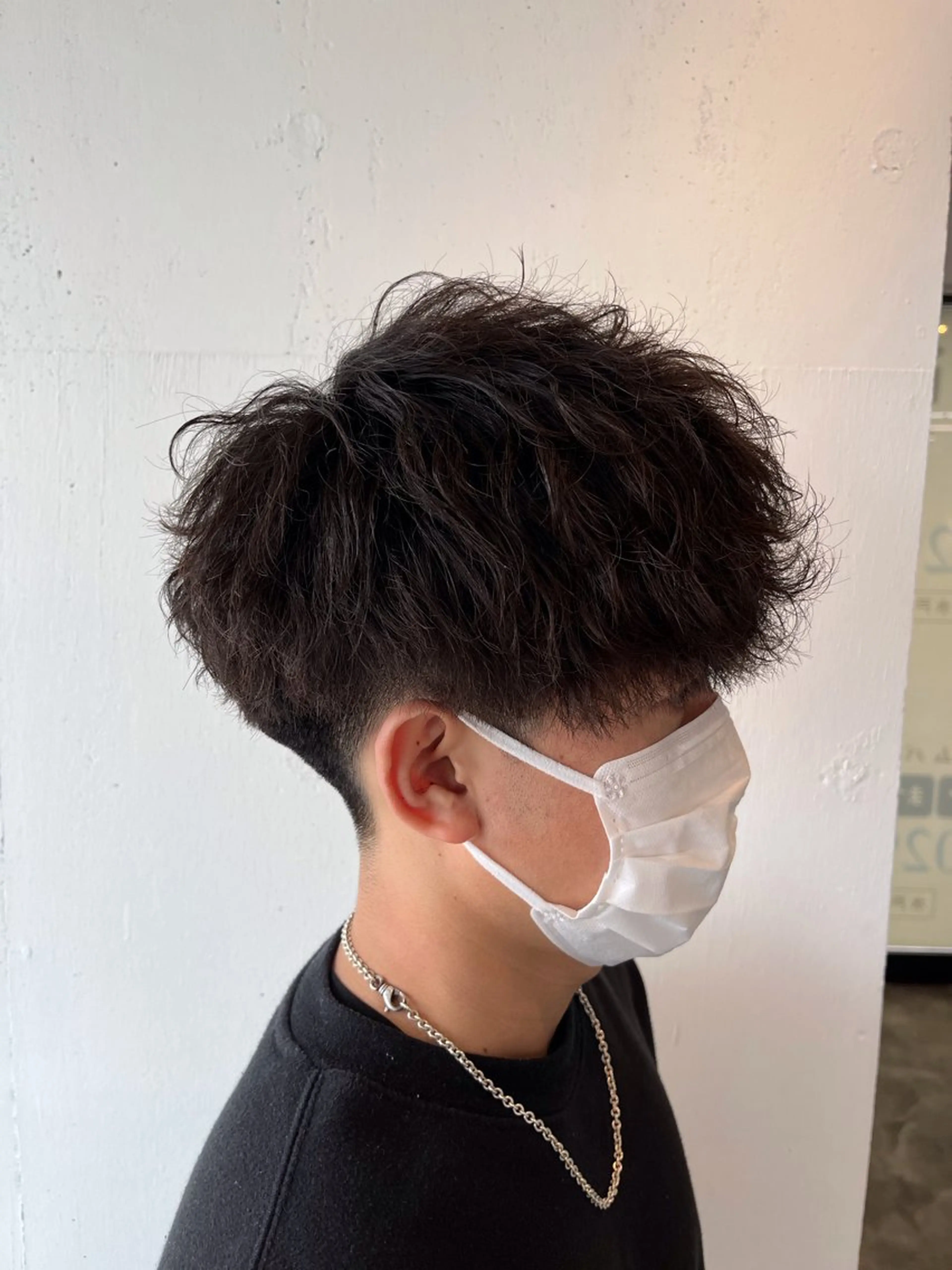 パーマ メンズ カット パーマ ⚡️メンズ/波巻き/ 片岡篤宣/水戸⚡️のヘアスタイル