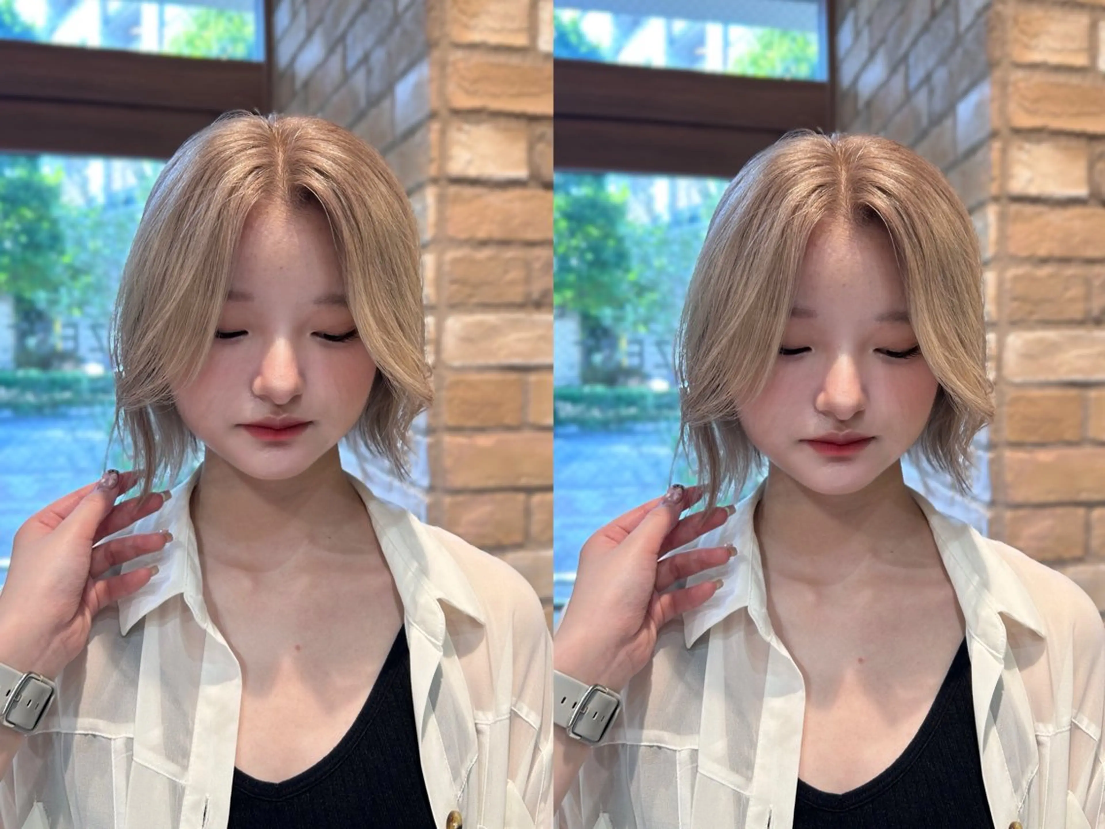 カラー 【髪質改善】 優菜のヘアスタイル