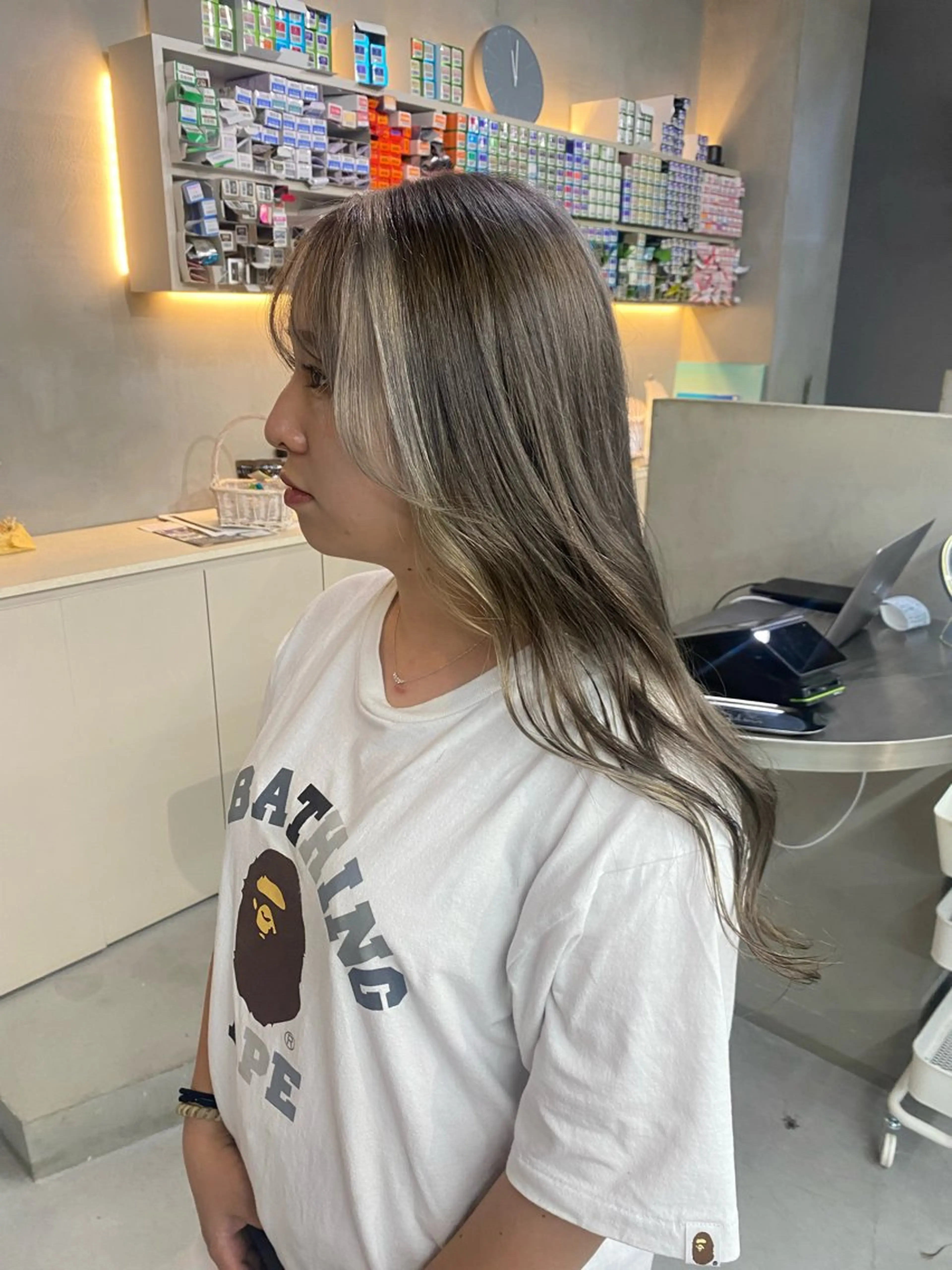 ロング カラー ヘアカラー qulim所属・前橋 姫奈のヘアスタイル