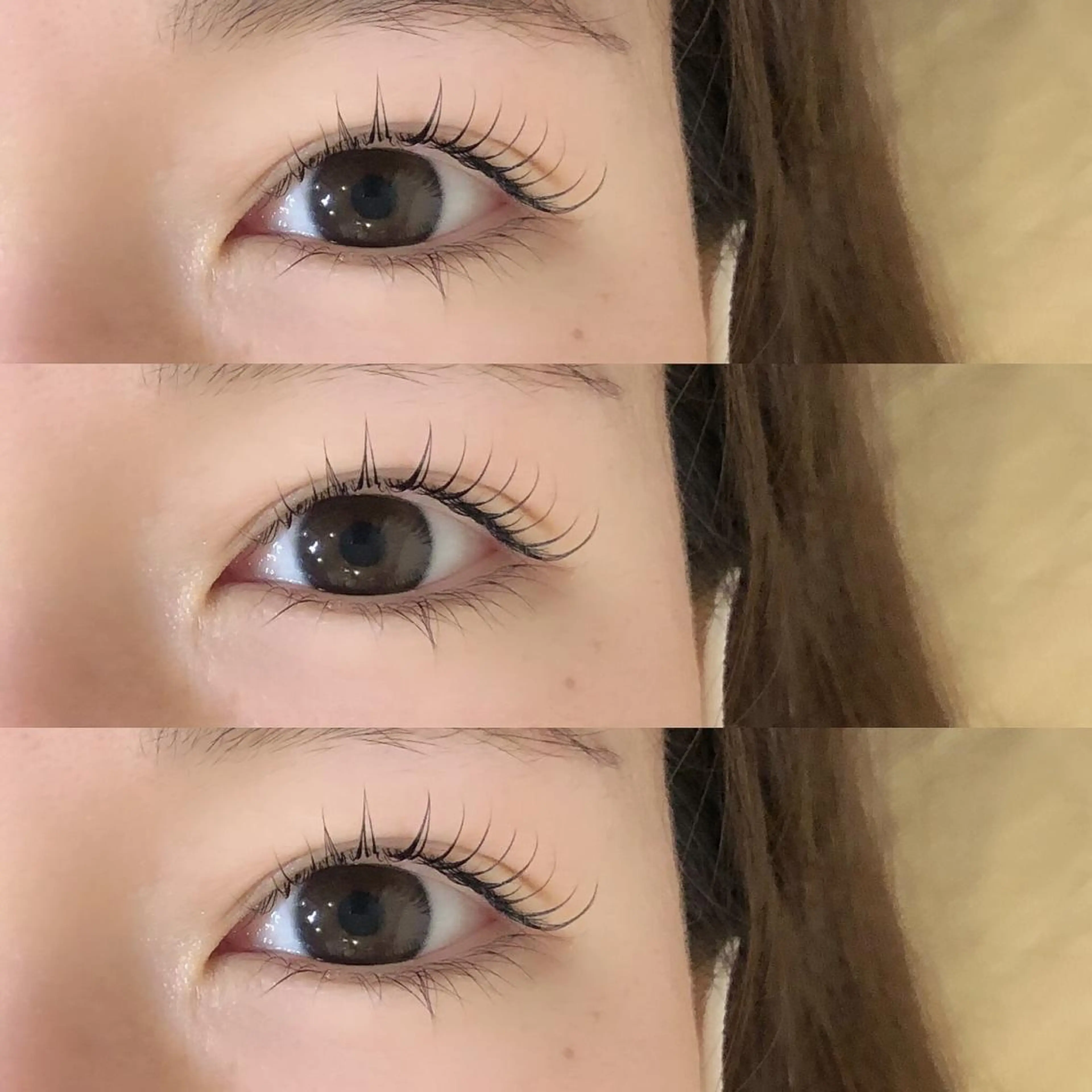 マツエク・マツパ パリジェンヌラッシュリフト まつげパーマ 下まつげエクステ 一重×まつ毛パーマ Riho/博多/ まつげパーマ/LEDのマツエク・マツパデザイン