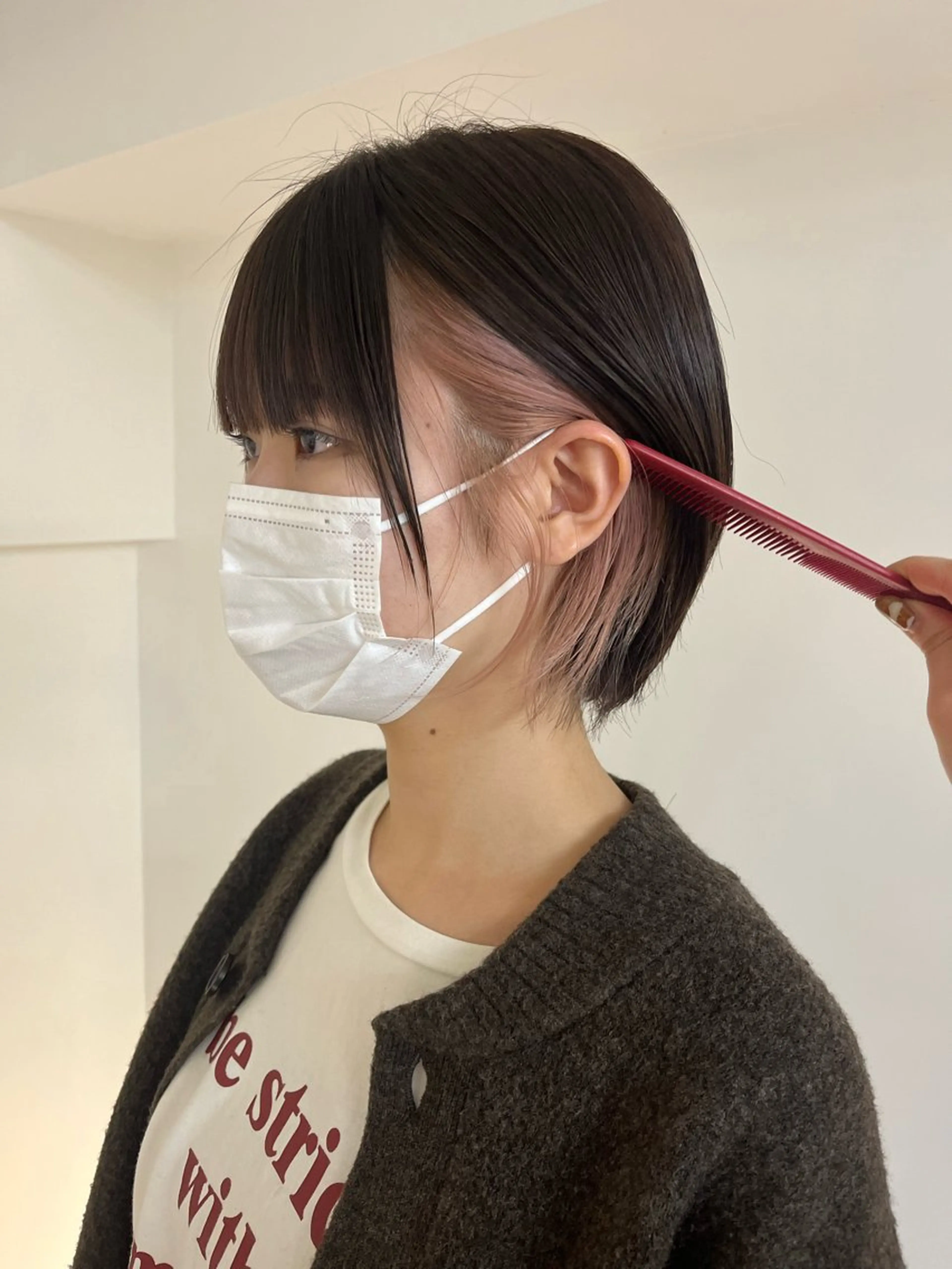 ミディアム ハルカ/ fit standのヘアスタイル