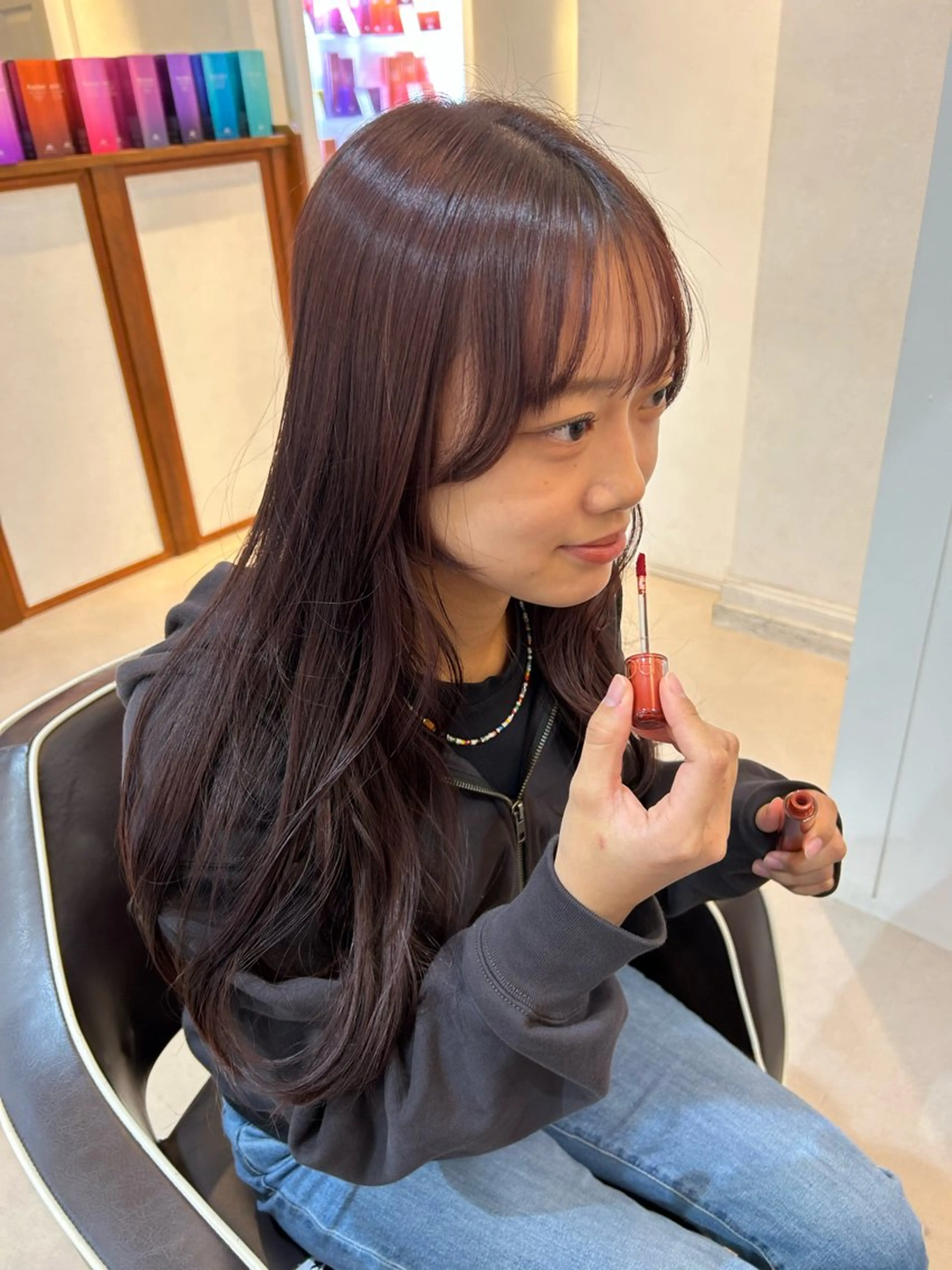 ロング カラー カット ヘアカラー トリートメント CIEL大名店 Aujua認定サロン【シエル】所属・Aujua認定サロン /mei/CIELのヘアスタイル