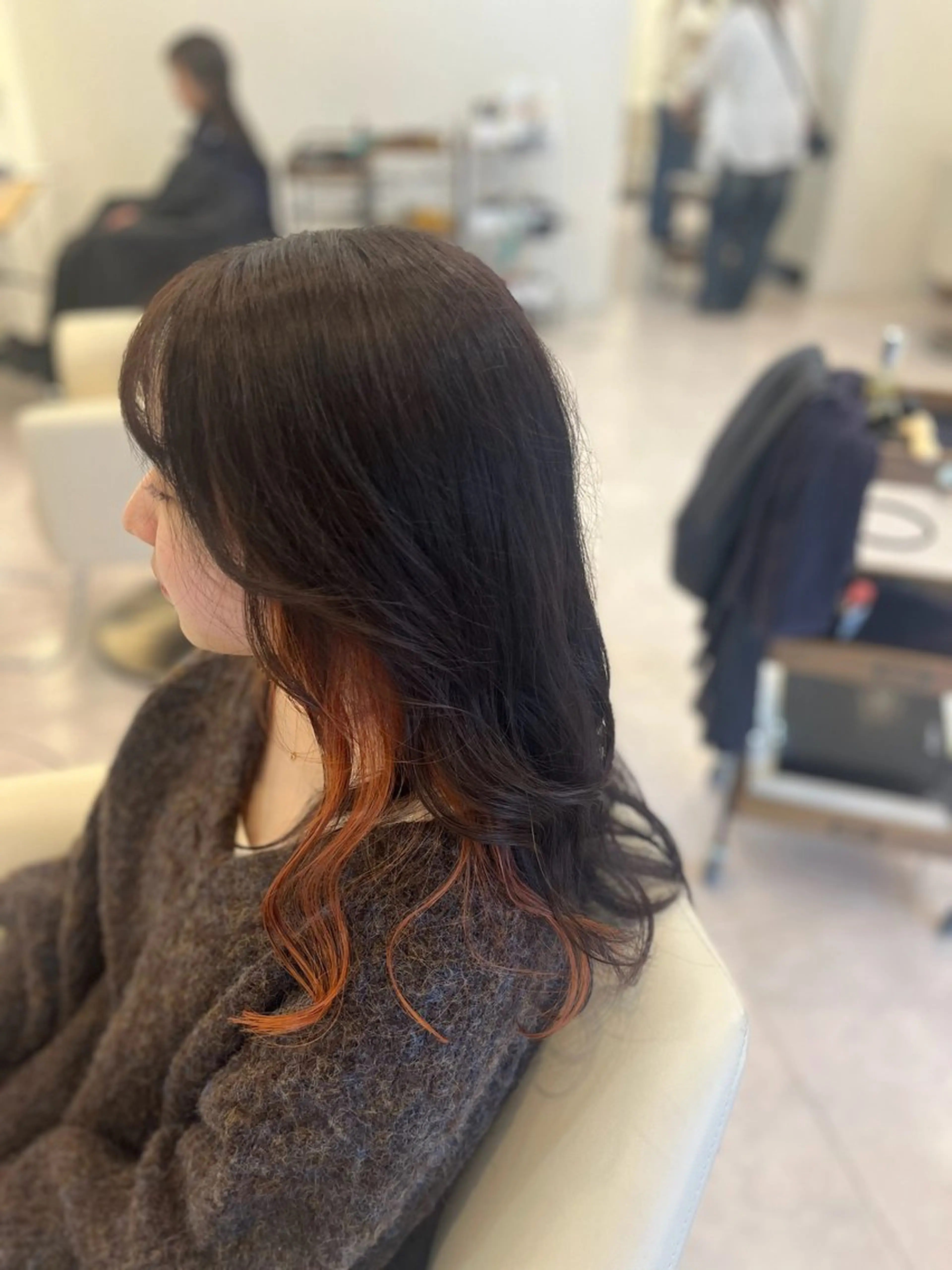 インナーブリーチ+インナーカラー+トリートメントの写真