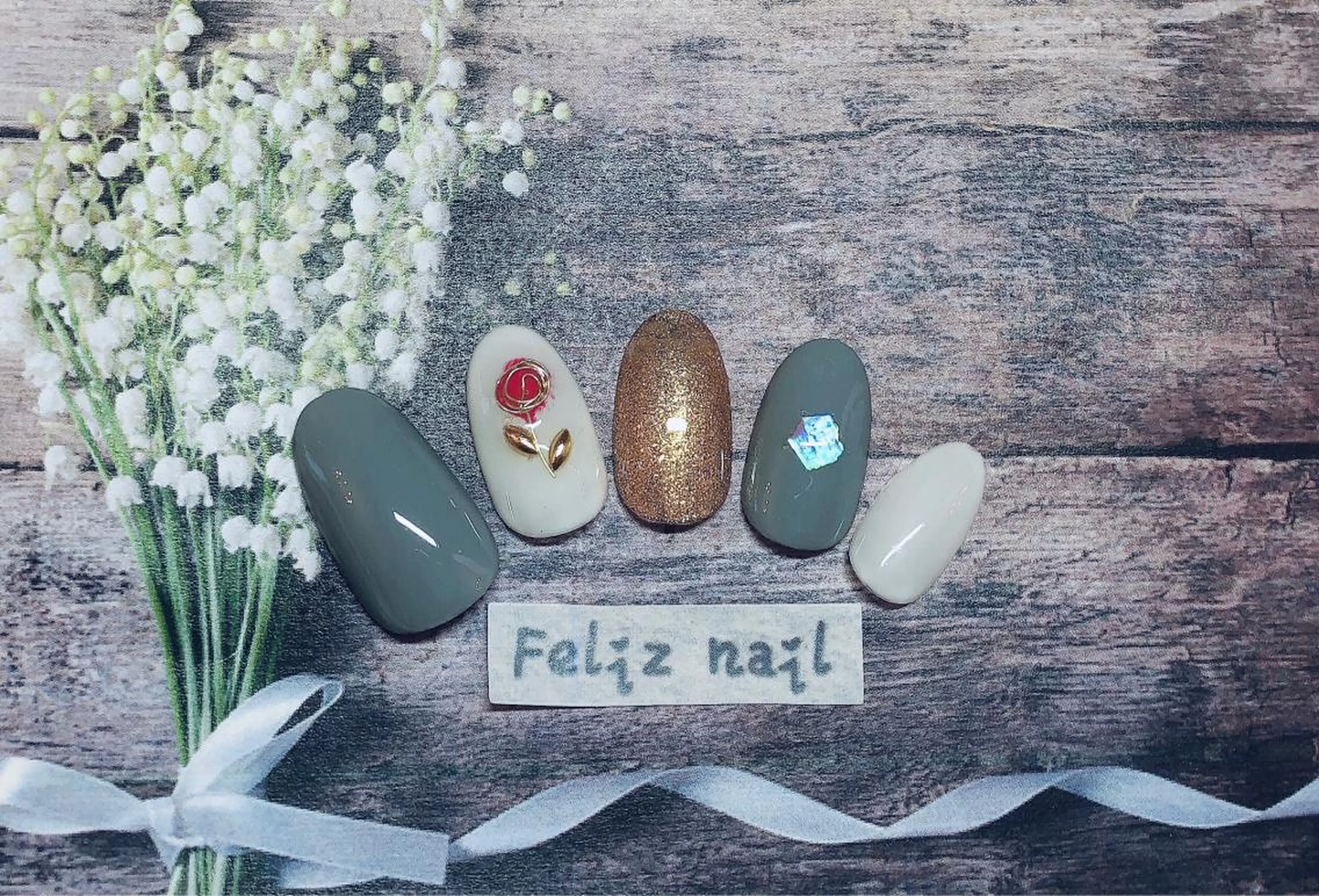 ネイル ジェルネイル パラジェル ハンドネイル ユキカ (ネイリスト)のネイルデザイン