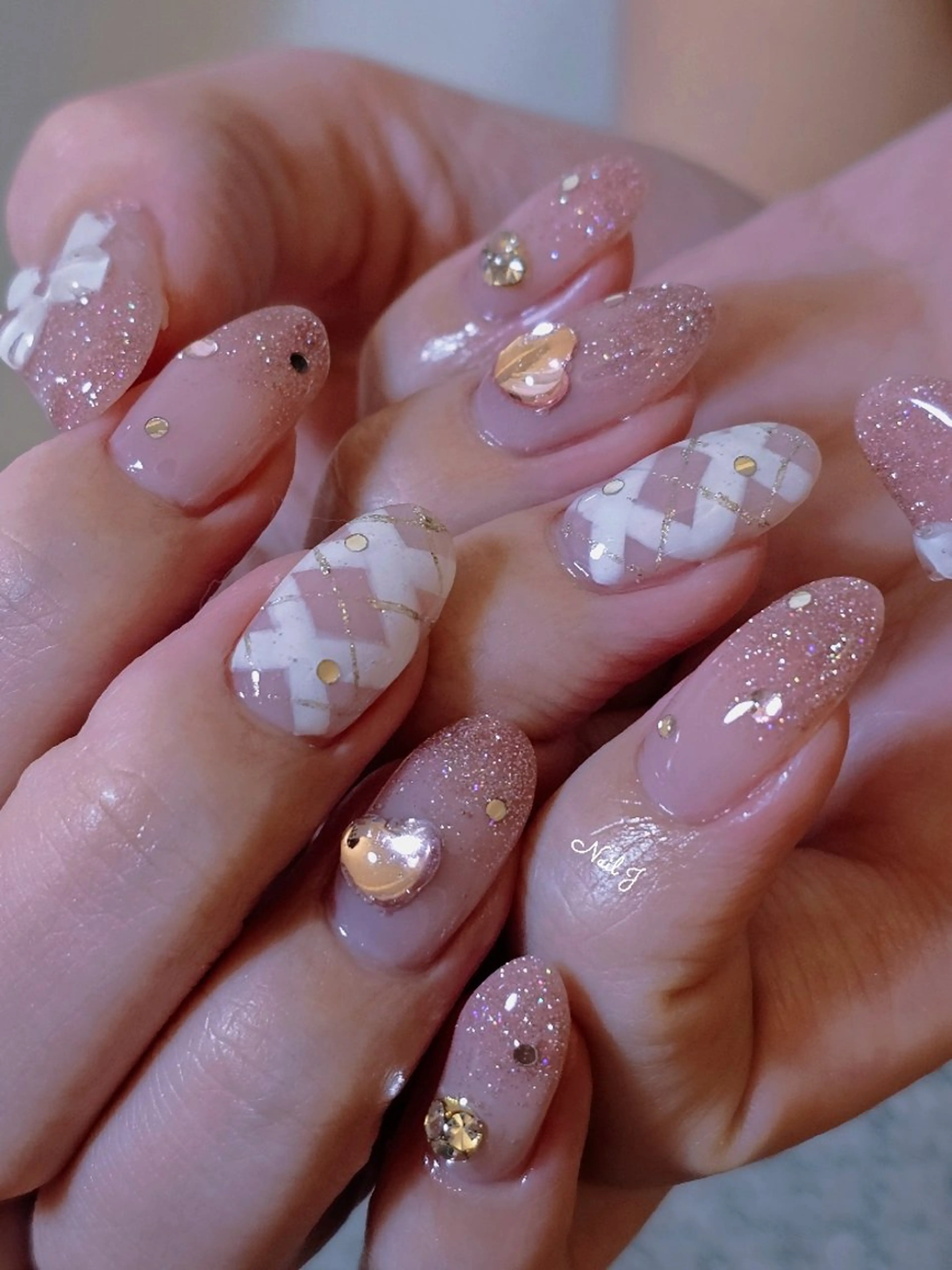 ネイル 持ち込み ハンドネイル Nail Jのネイルデザイン