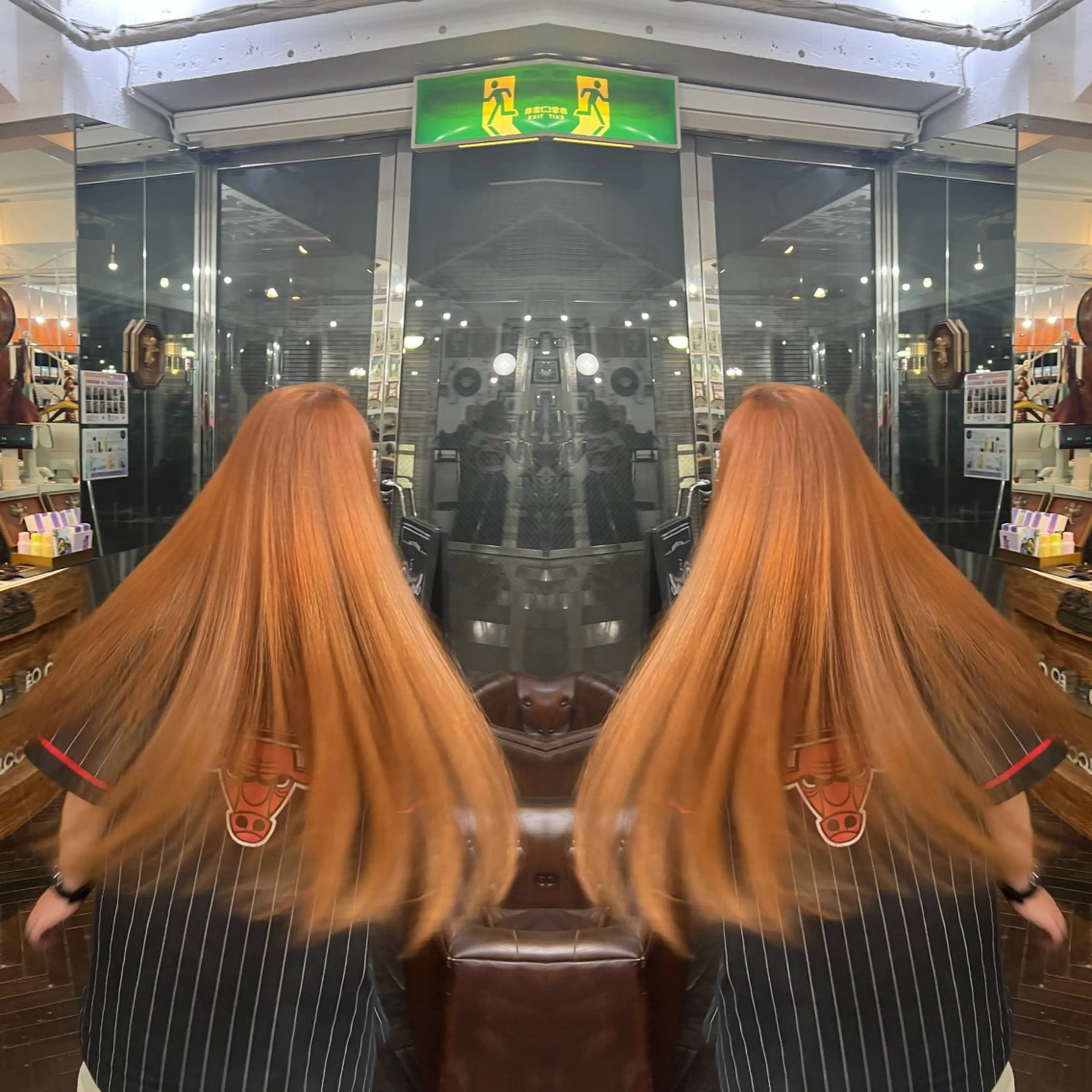 ロング カラー レイヤー/ボブ/ ミニボブ/AOIのヘアスタイル