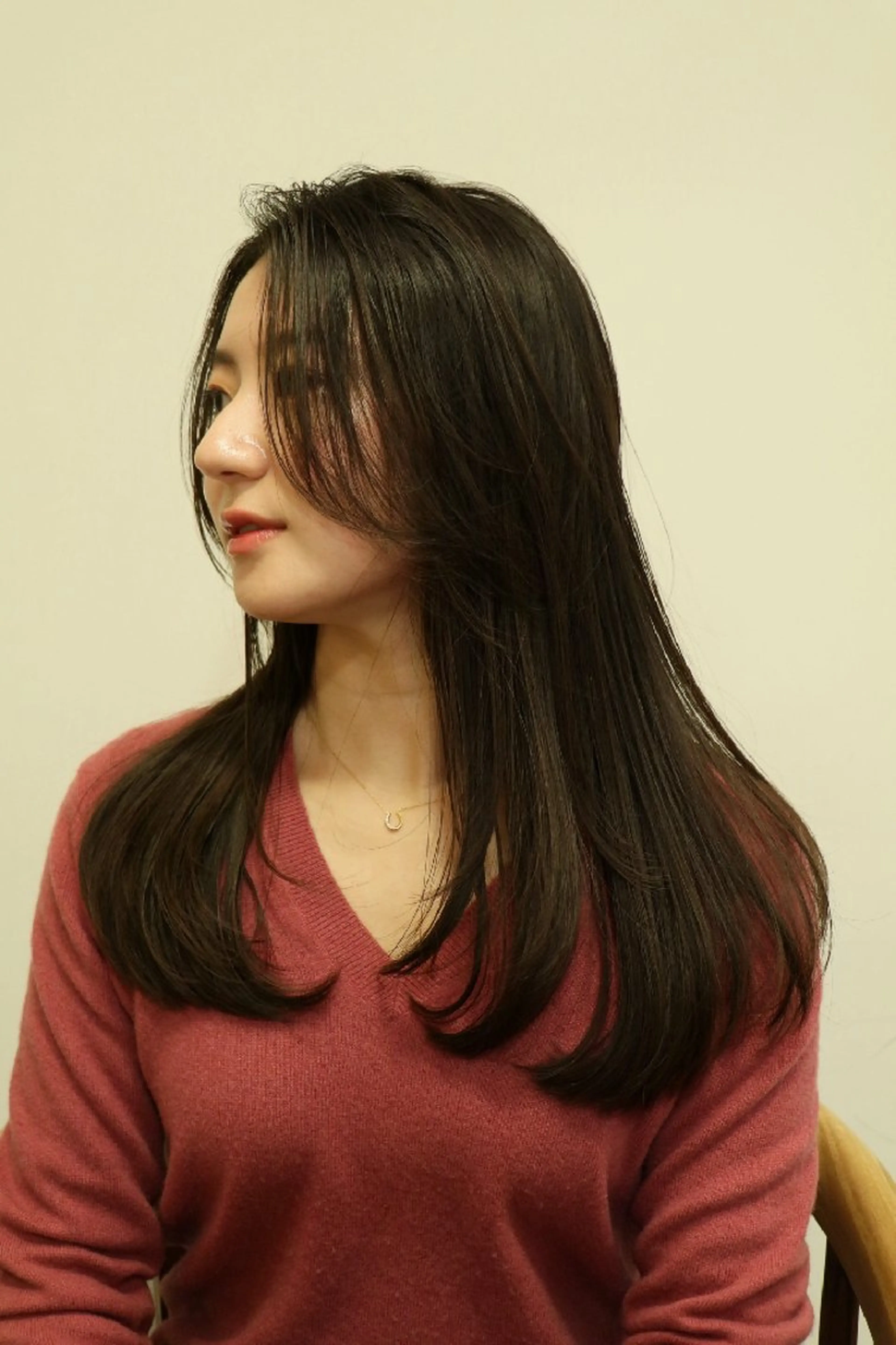 ロング 田中 秋水のヘアスタイル