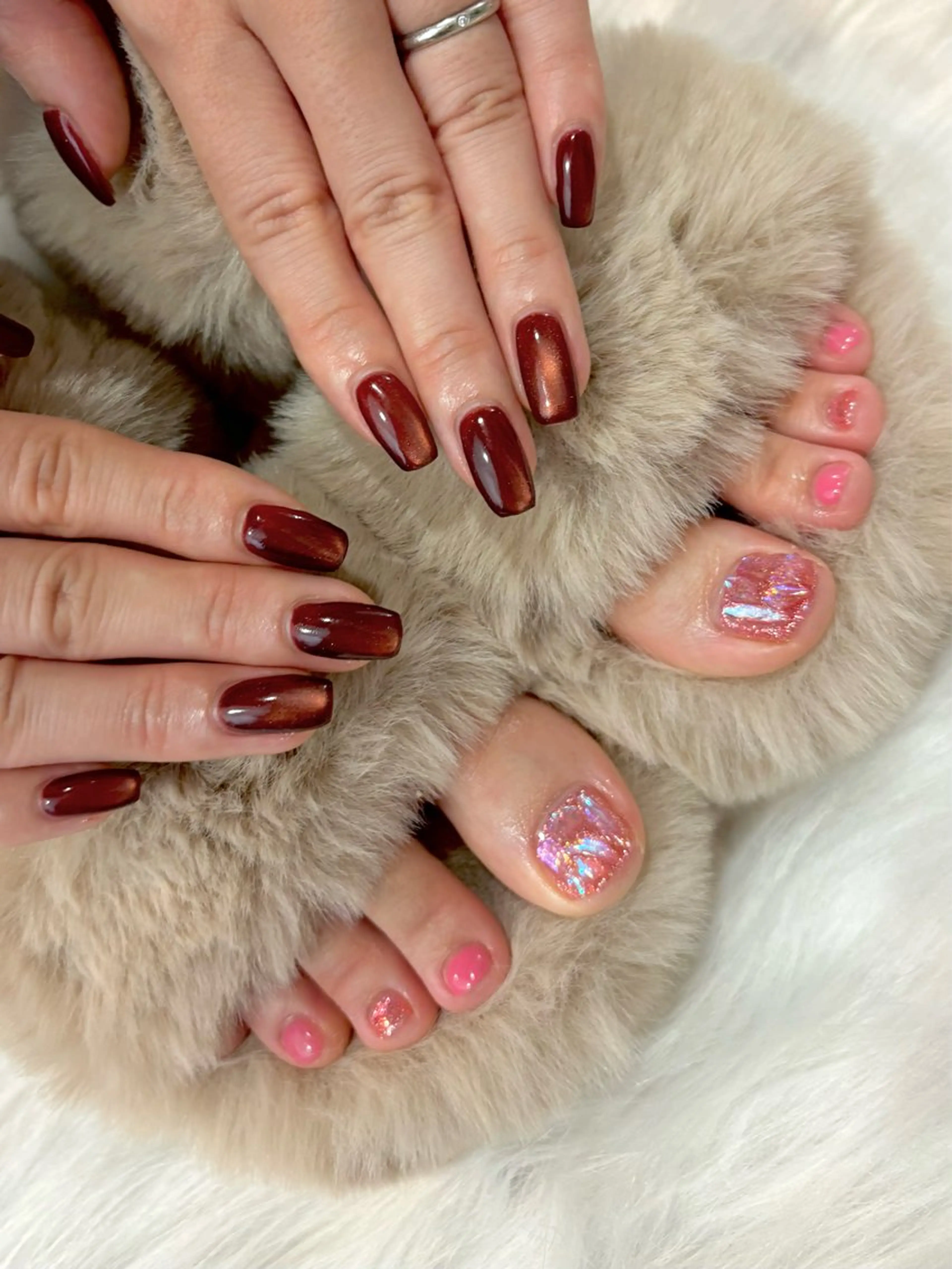 ミディアム NAIL SALON FLOR所属・ワンホンネイル/ 韓国ネイルMAKIのネイルデザイン