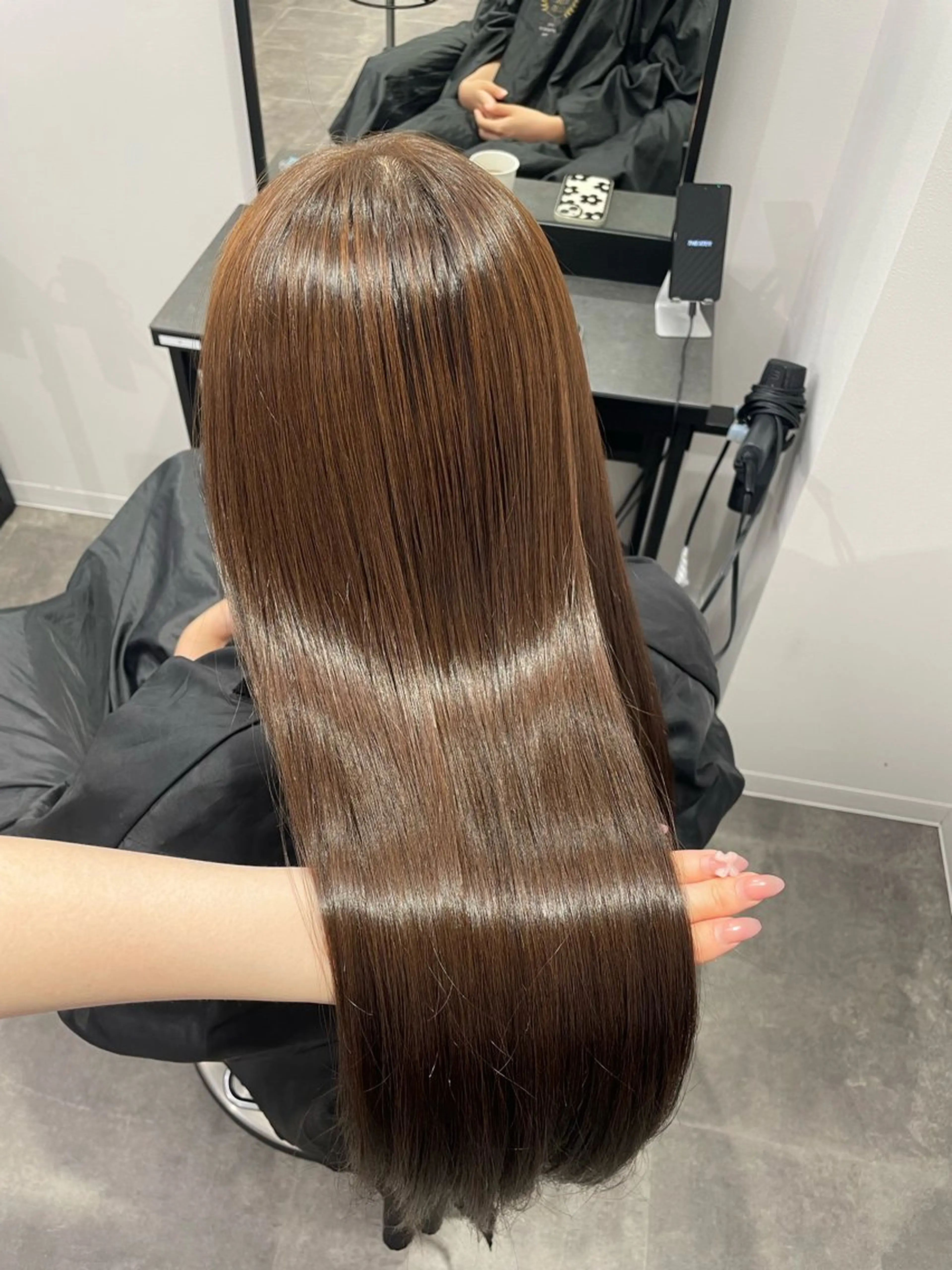 ロング カラー 🎀暖色/ラベンダー /paru🤍のヘアスタイル