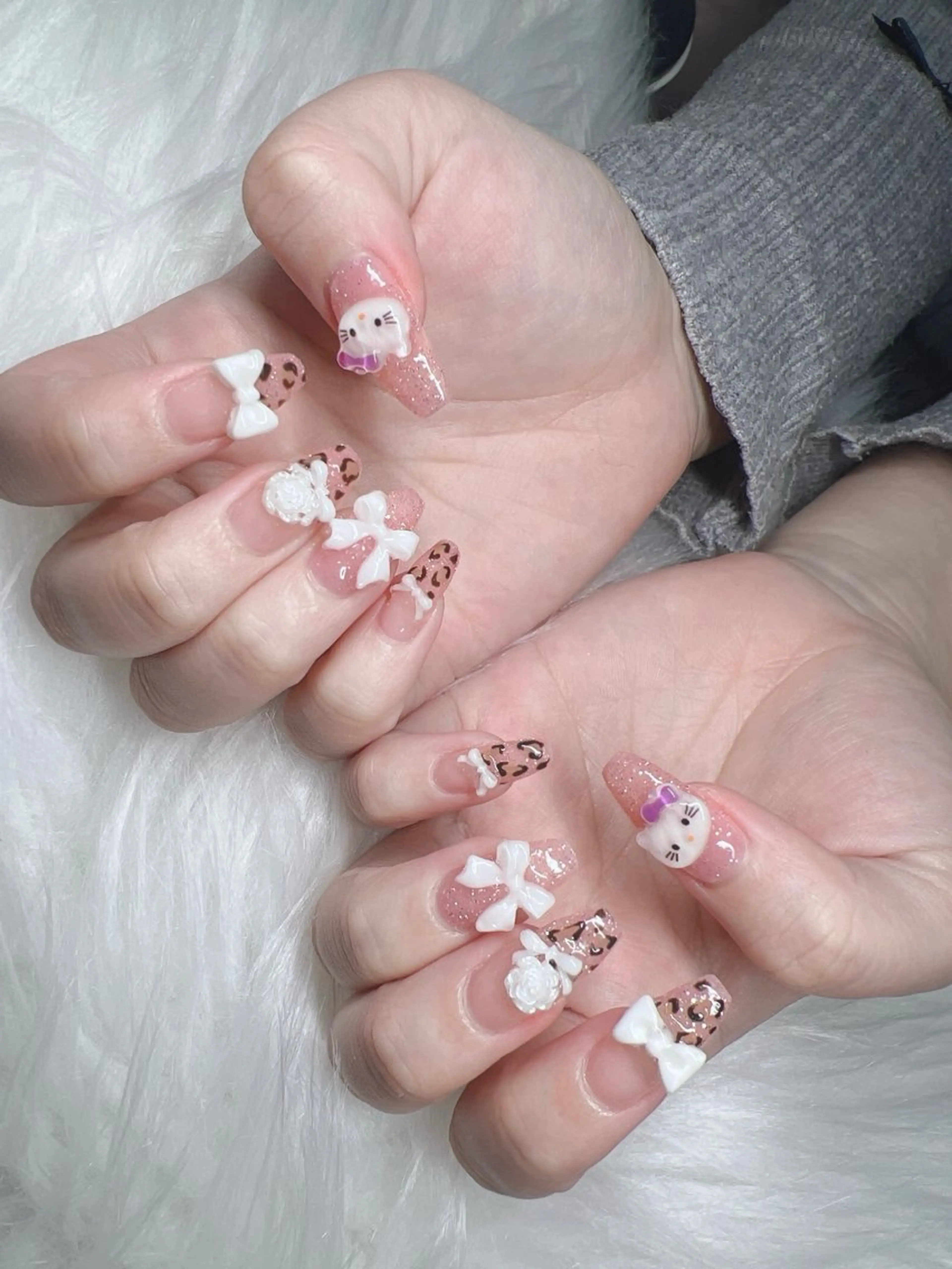 ネイル ハンドネイル Lee Nails チップ長さだし専門店のネイルデザイン