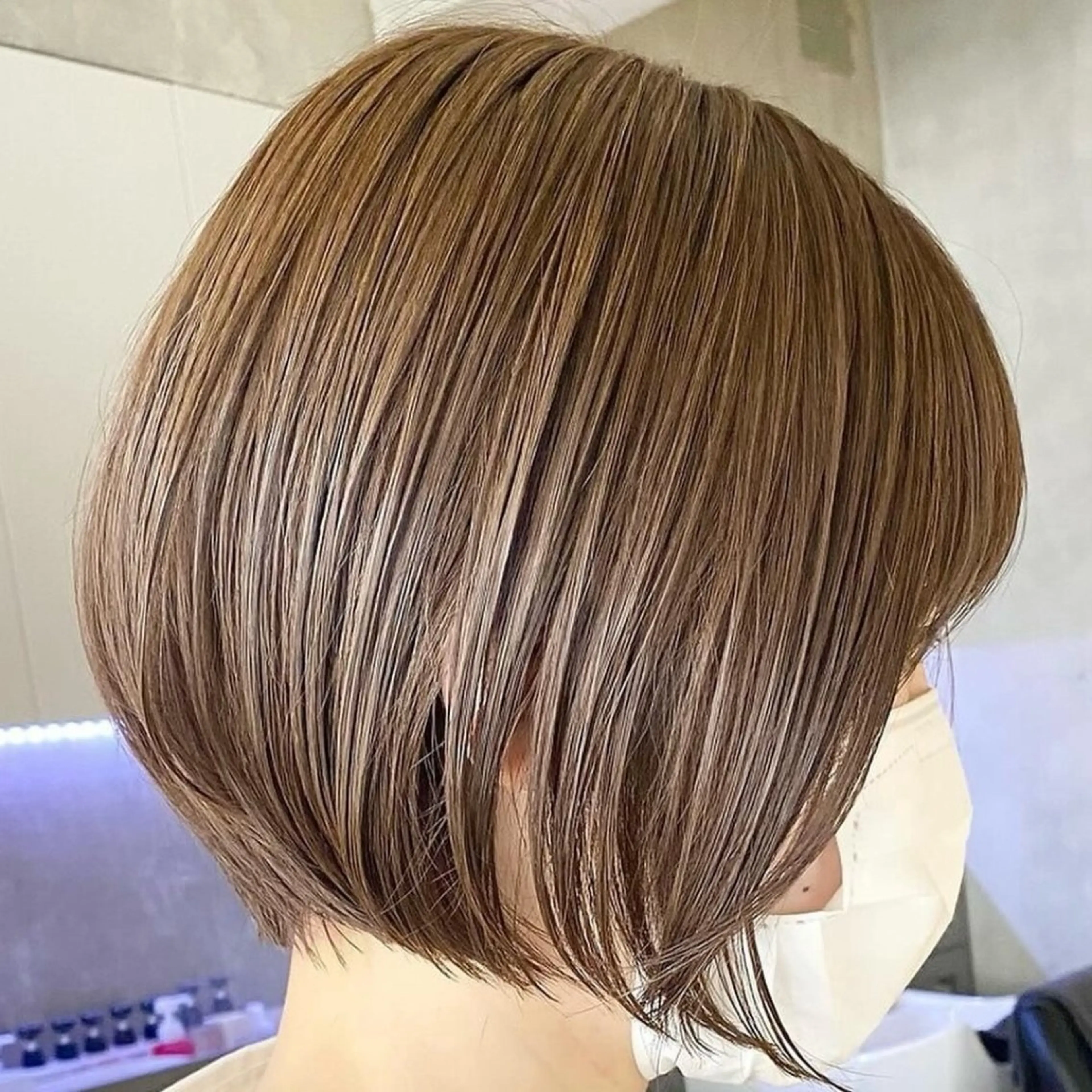 ショート カラー ヘアカラー トリートメント fifth　石垣 海音のヘアスタイル