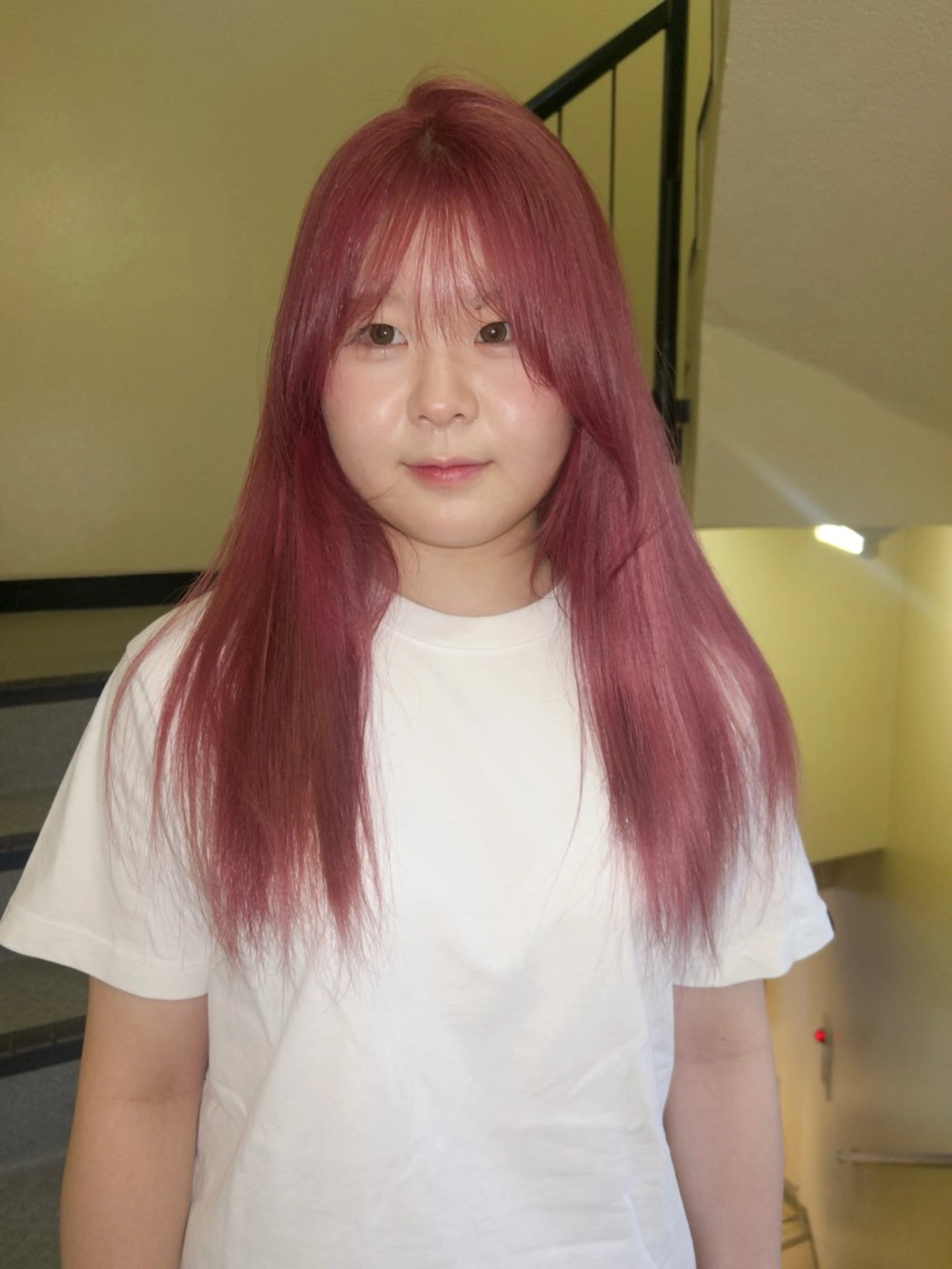 ロング カラー ブリーチ ケアブリーチ ダブルカラー ピンクカラー ☕️結【suii.】 ボブ/ヘアセット☕️のヘアスタイル