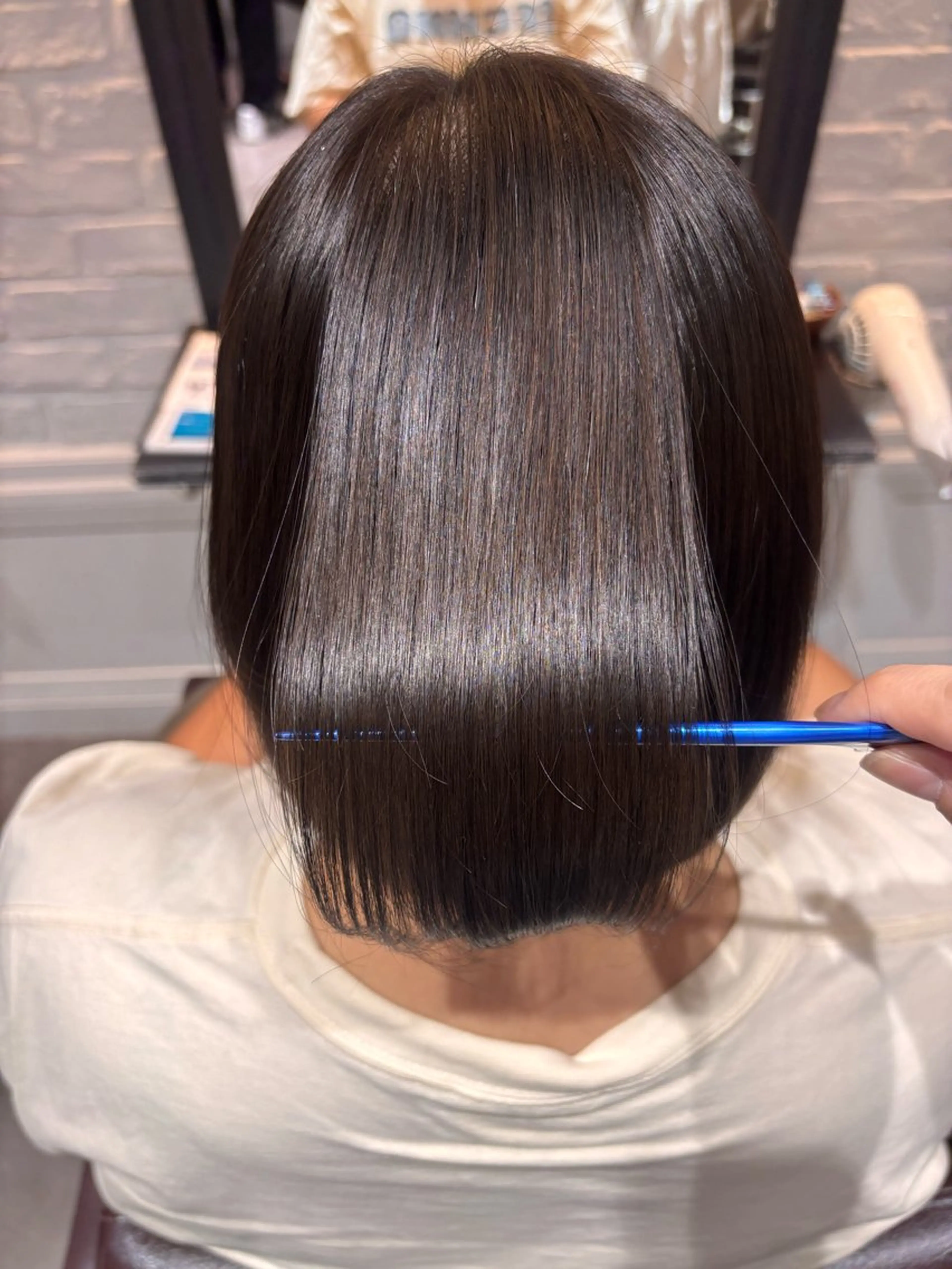 ショート カット 縮毛矯正 艶カラー💎 / Ayakaのヘアスタイル