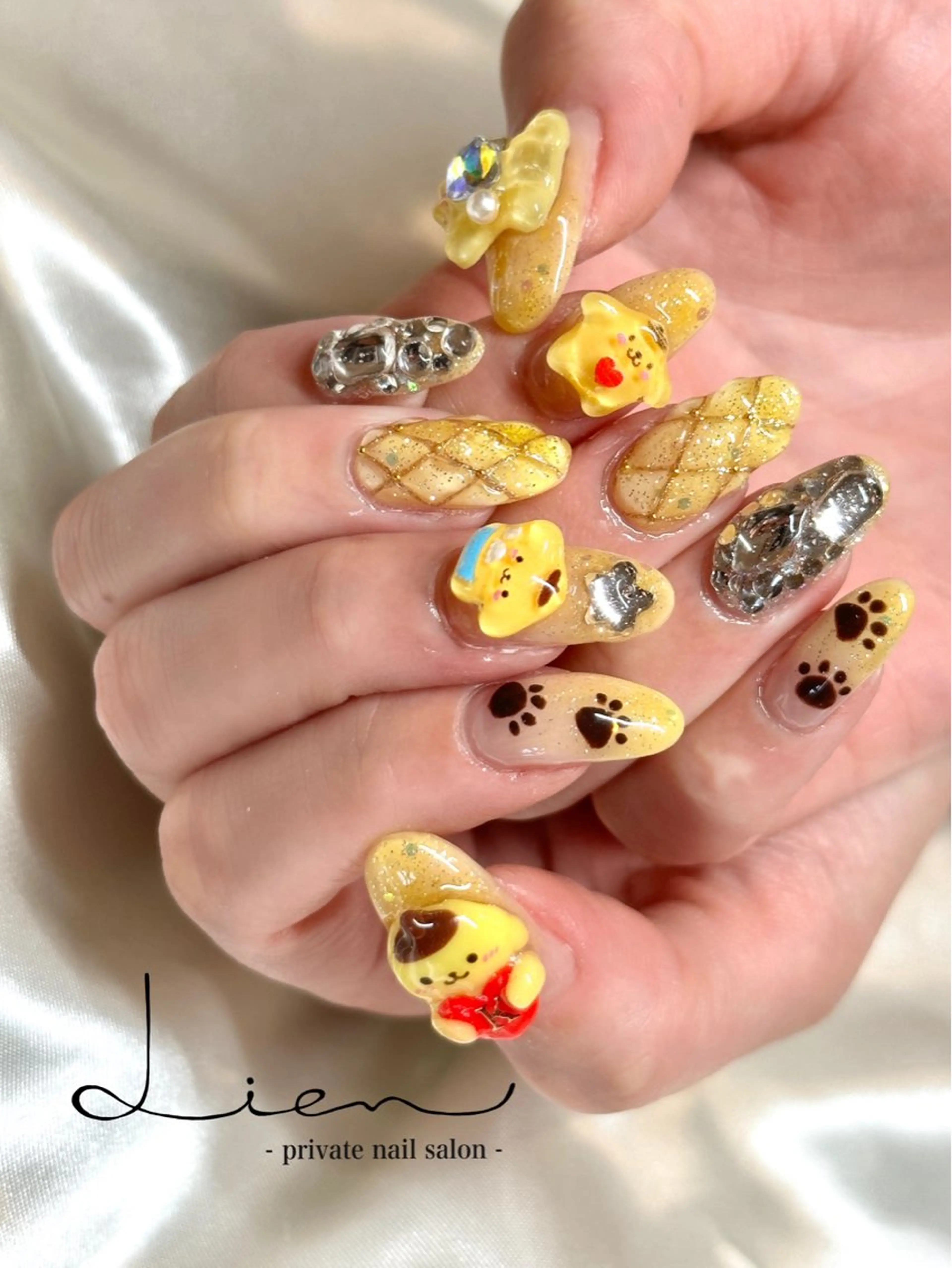 ネイル Lien 【リアン】北堀江のネイルデザイン