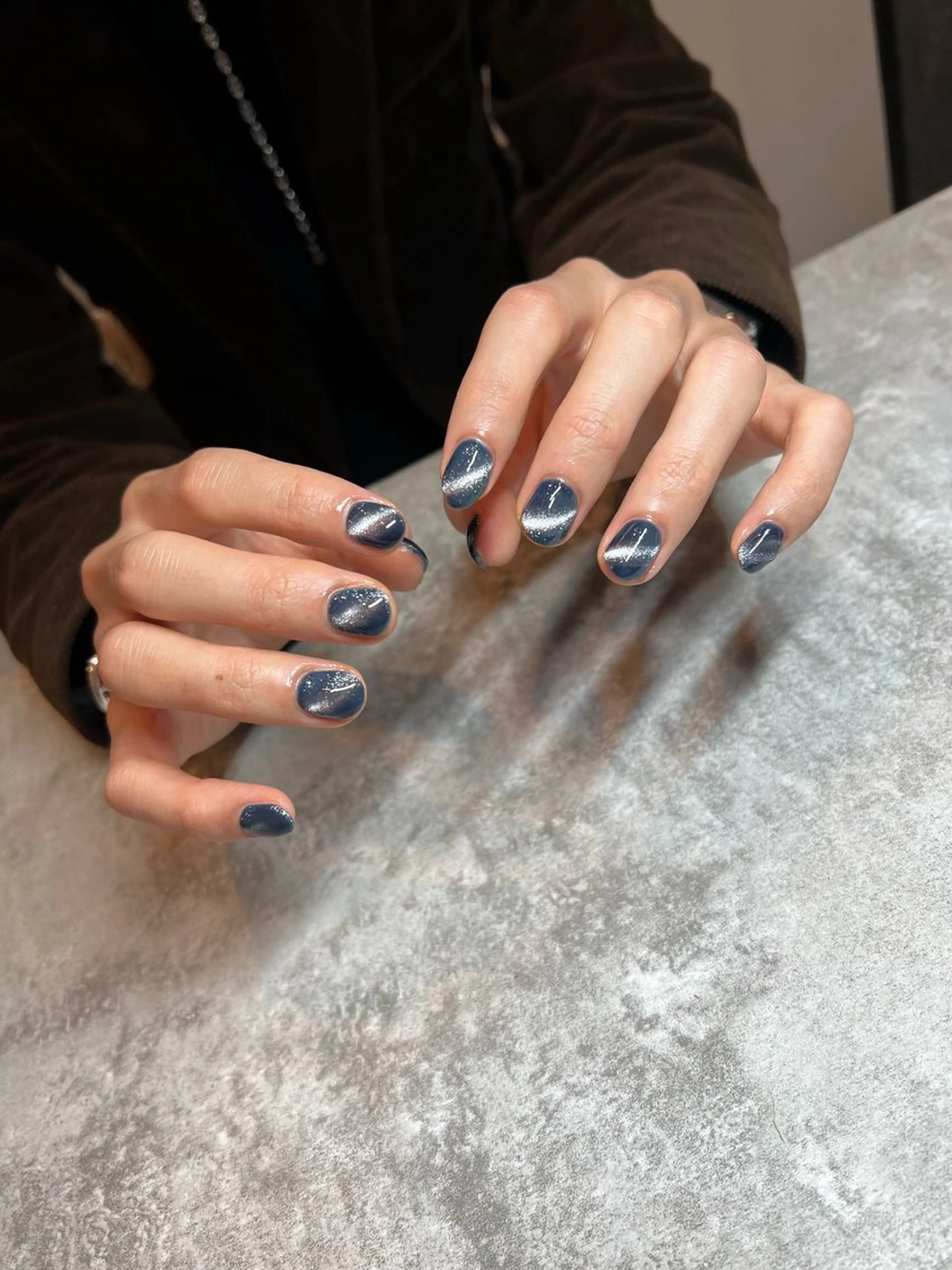 ネイル メンズネイル ハンドネイル le'a-レア-【ア イ×ネイル×眉】のネイルデザイン