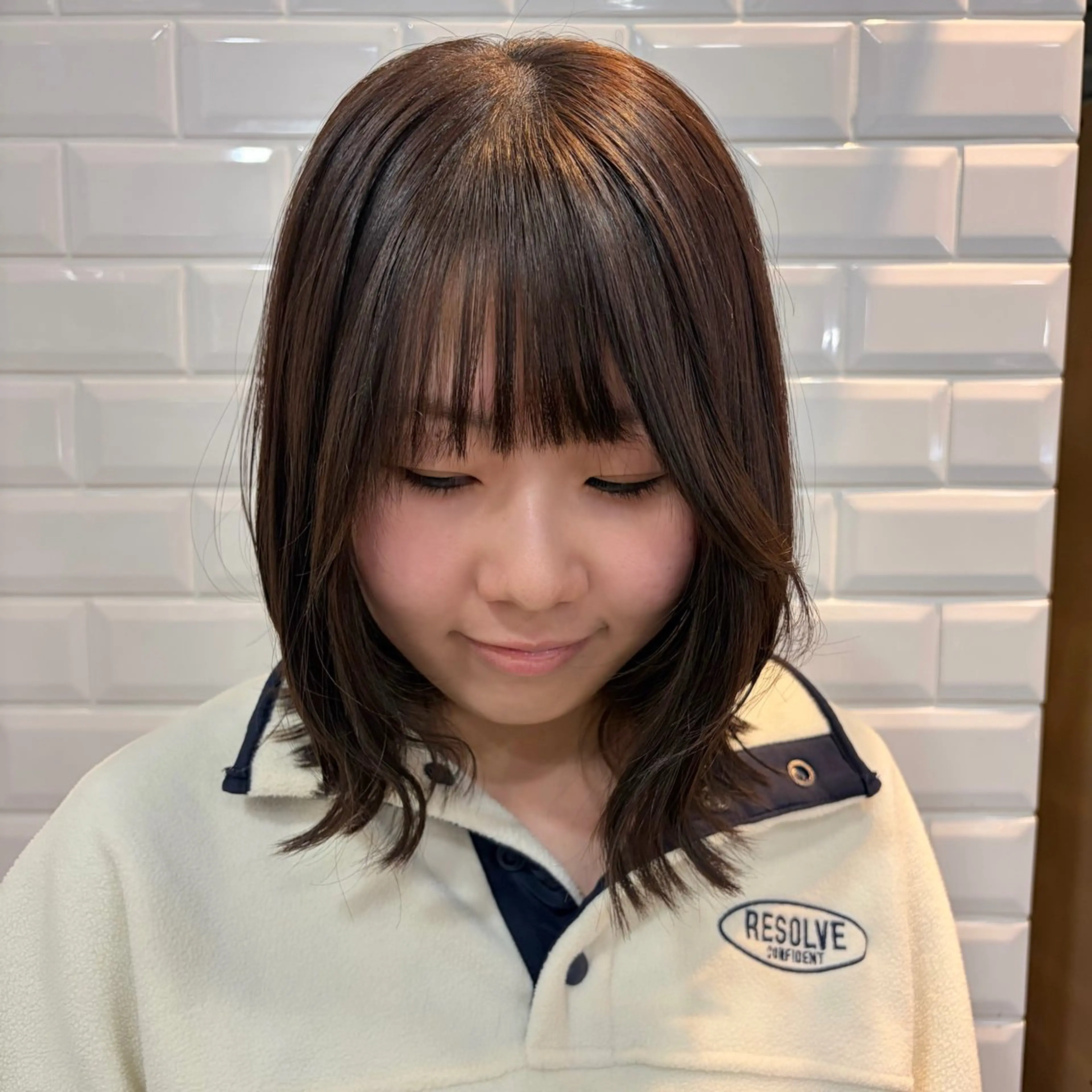 ショート カラー APPiiS所属・オノデラ ハヅキのヘアスタイル