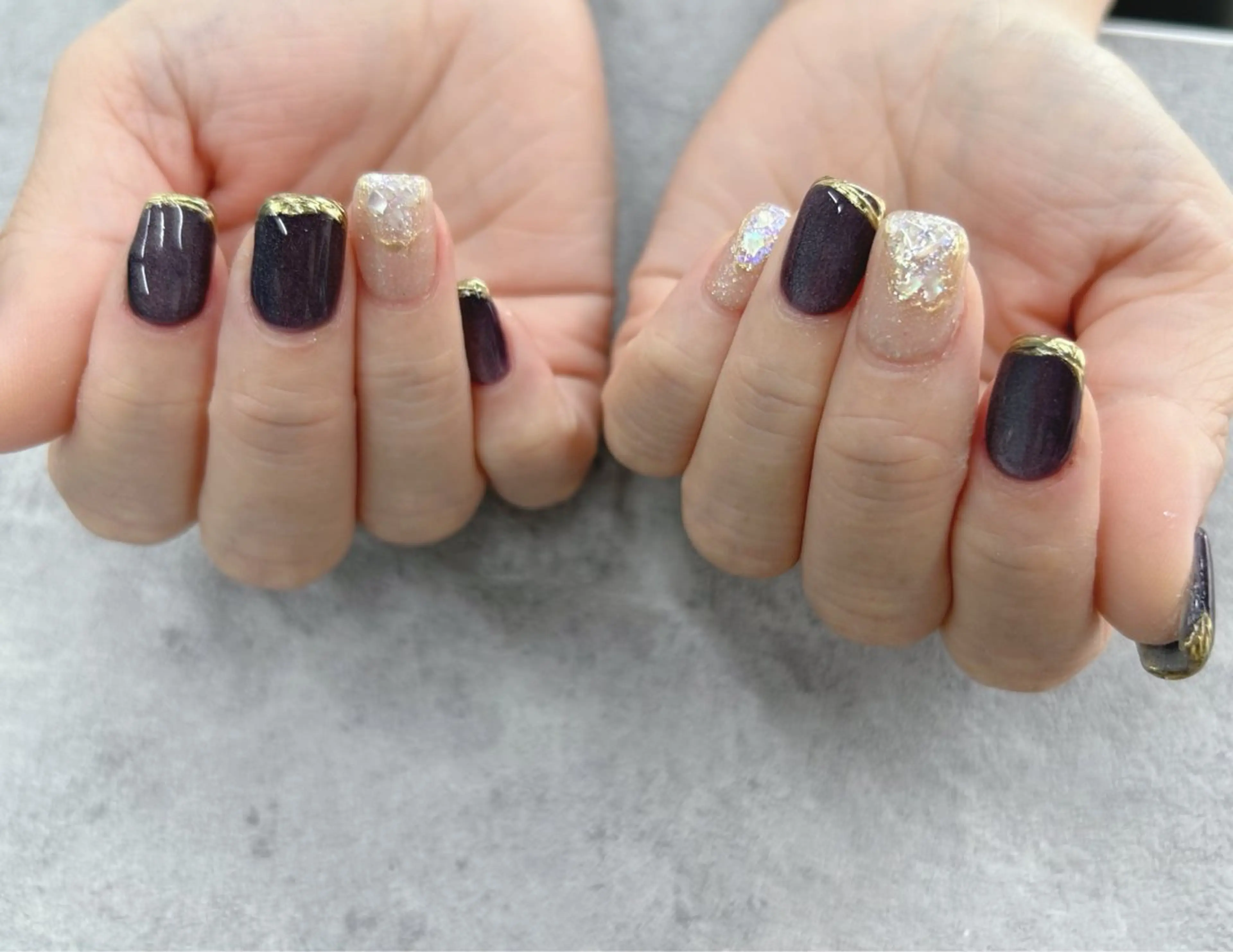 ネイル ニュアンスネイル ハンドネイル Nail Salon agré所属・agré ネイルサロン　アグレのネイルデザイン