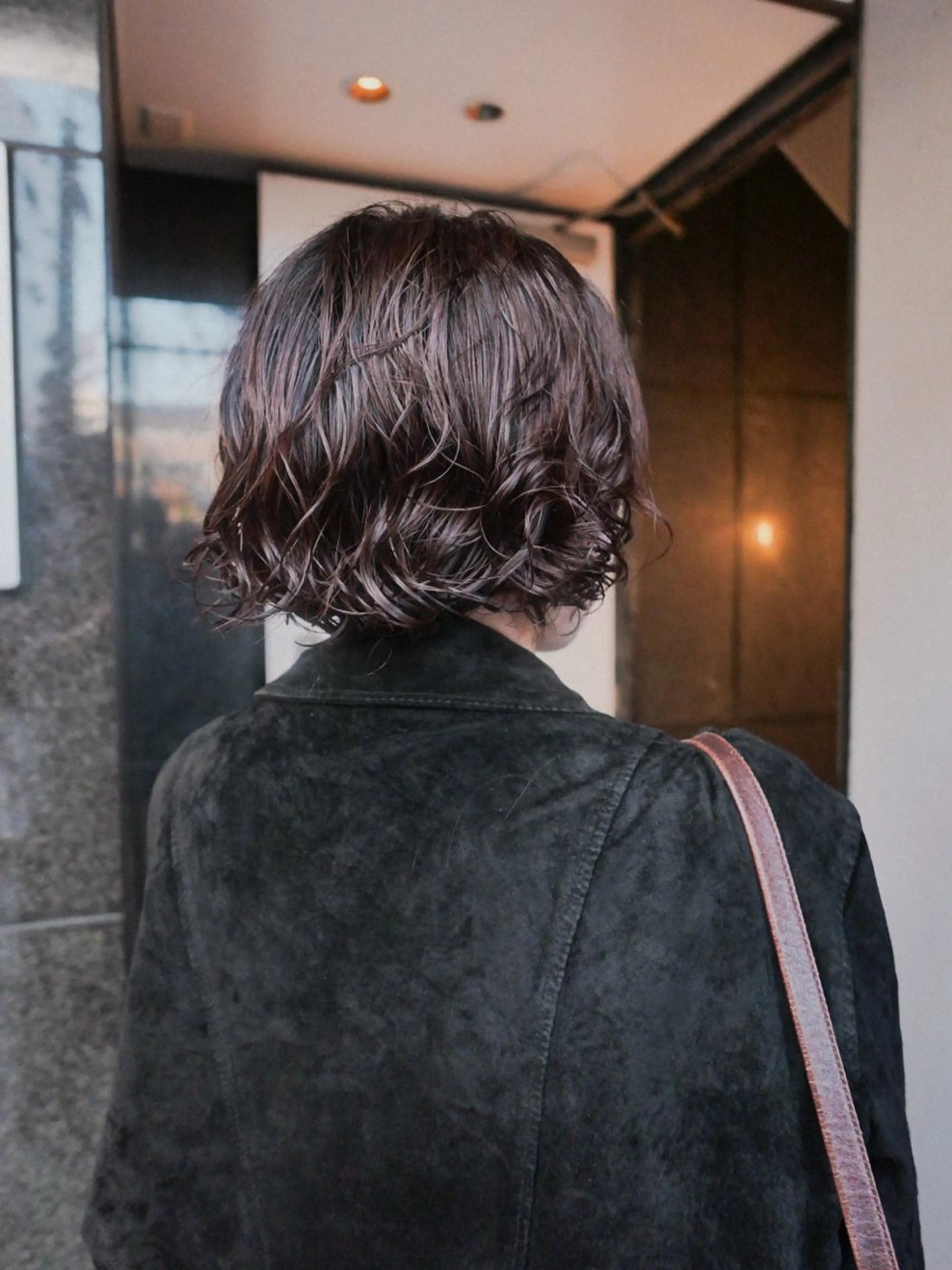 ショート カラー パーマ ボブ トリートメント クリスマス ニュアンスパーマ カット ヘアカラー パーマ トリートメント 🌿ボブ パーマ高橋啓太🌿のヘアスタイル