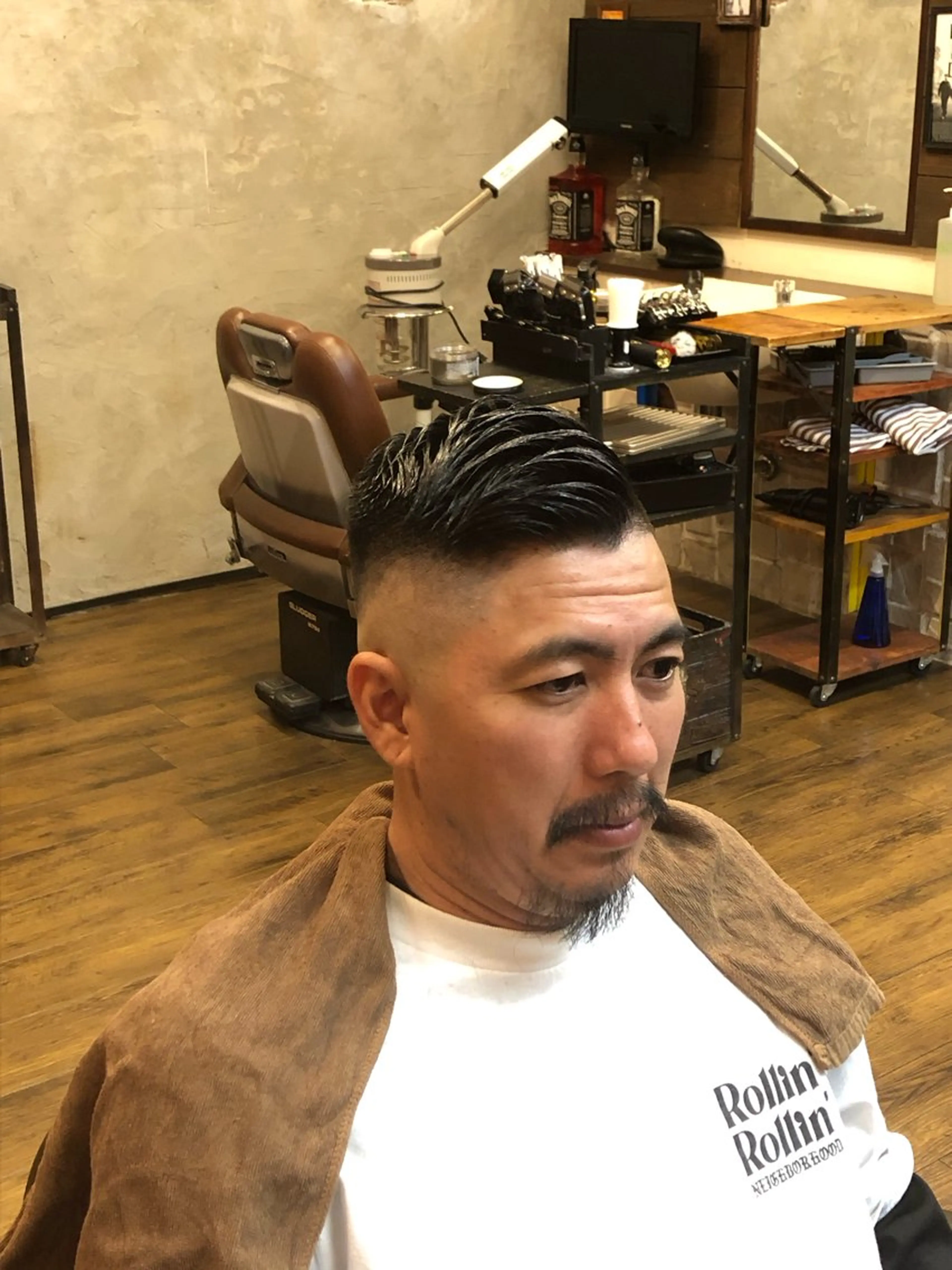 メンズ フェードカット スキンフェード ナイルプラス所属・ナイルプラス ヨウのヘアスタイル