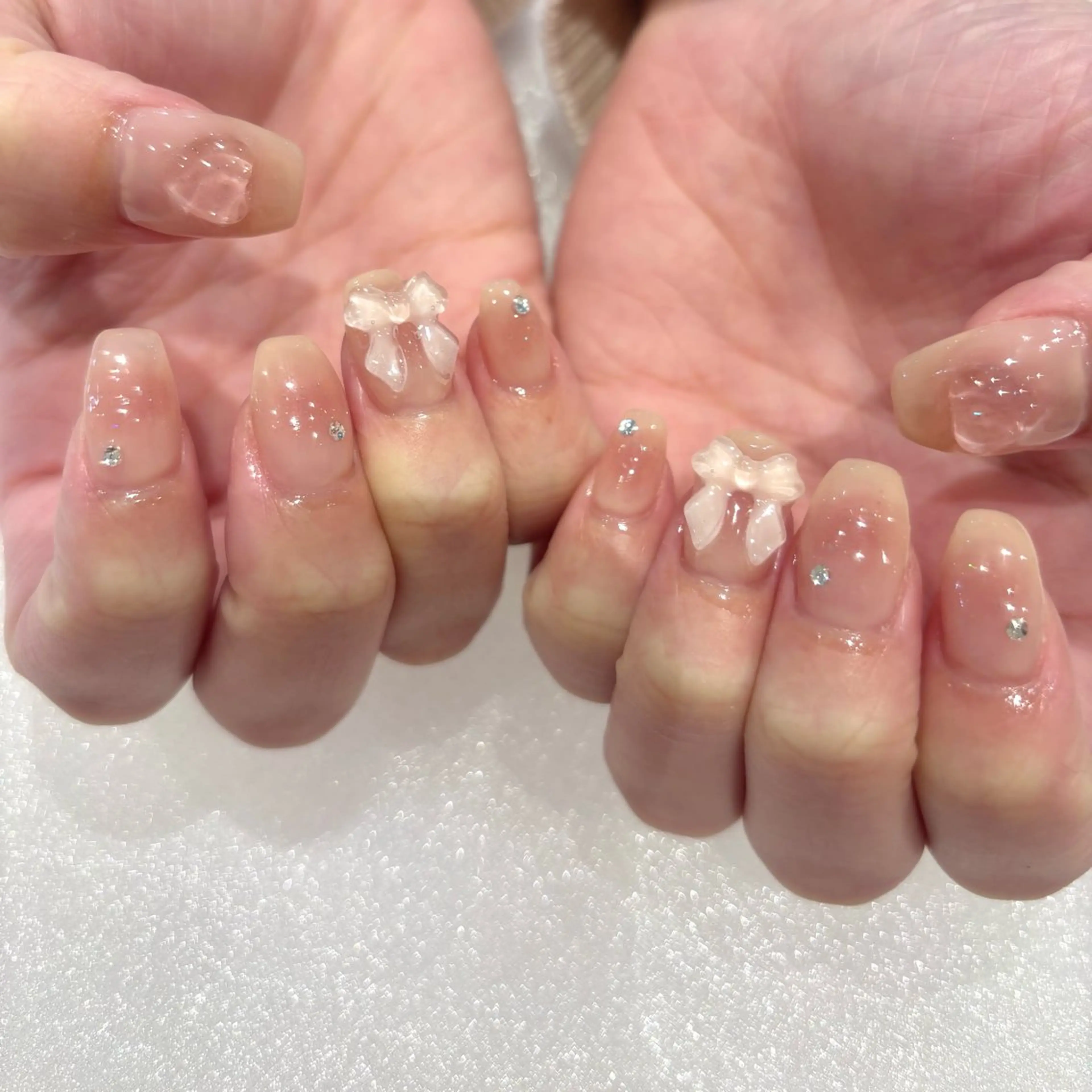 《オフ有り》ご新規様オフ無料！持ち込みネイル🎀パラジェル使用！（再来オフ代別途）の写真