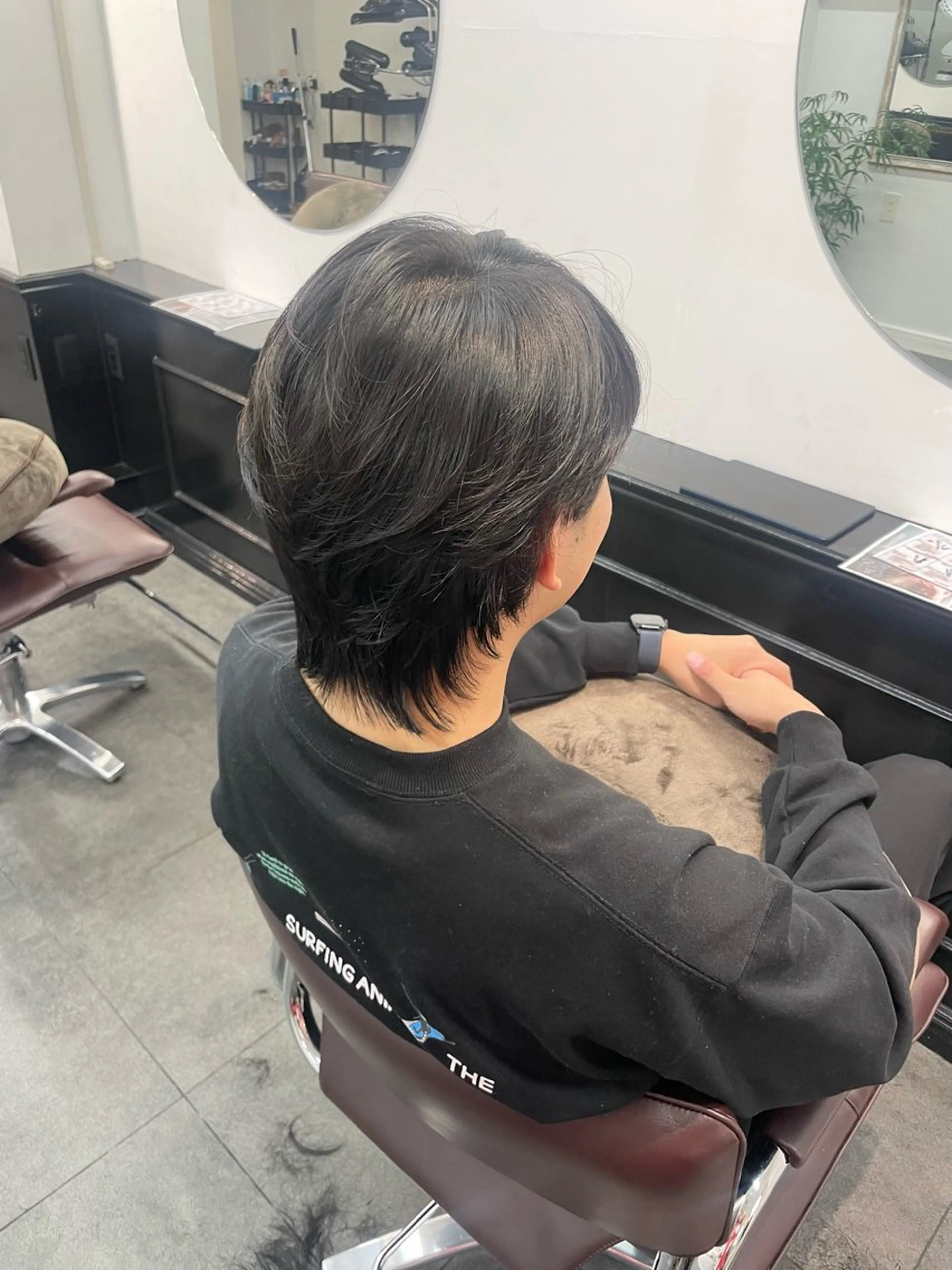 ショート メンズ カット 野町好花 レイヤー/髪質改善のヘアスタイル