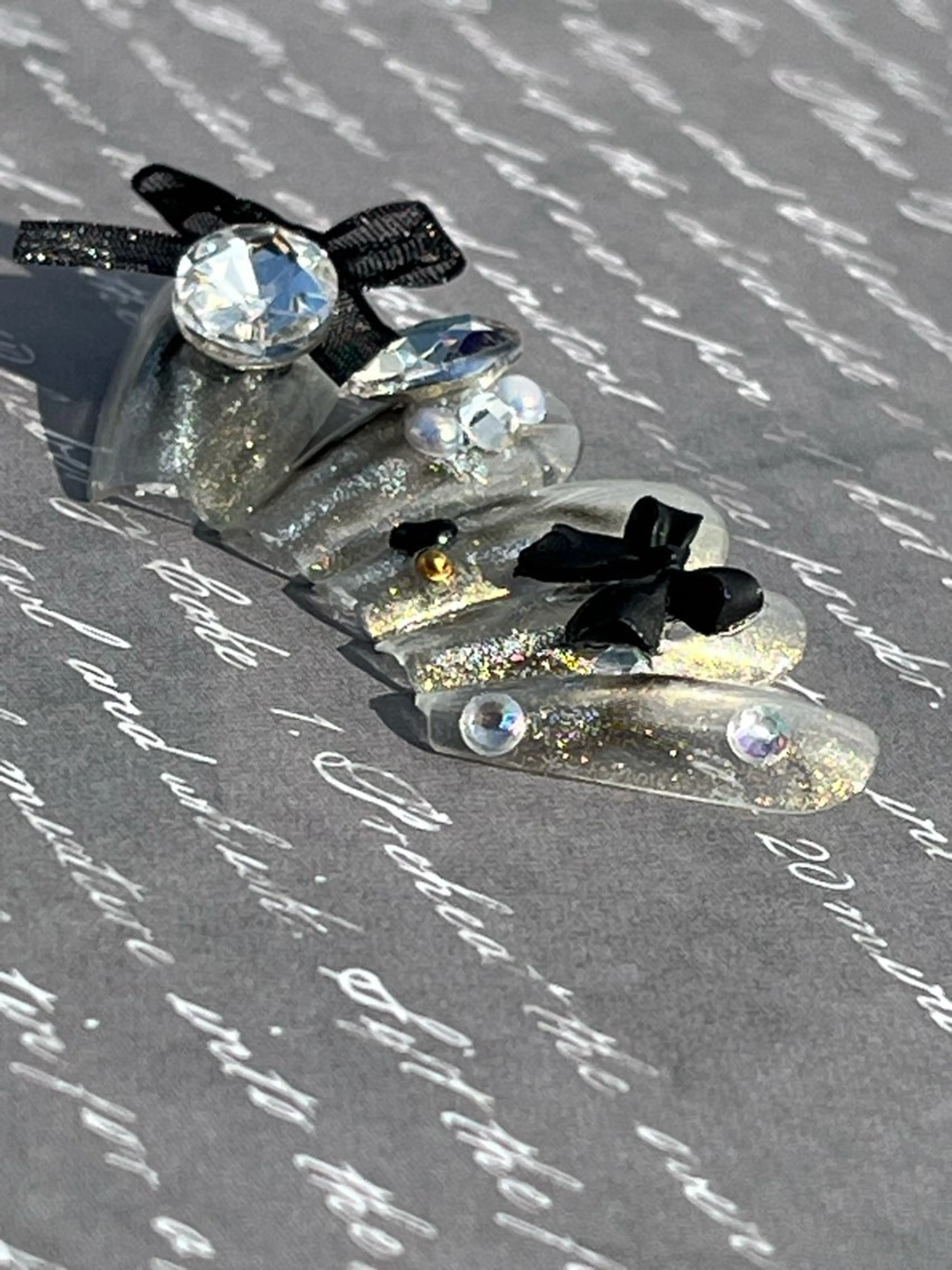 ネイル リボン ハンドネイル GARDEN GELのネイルデザイン