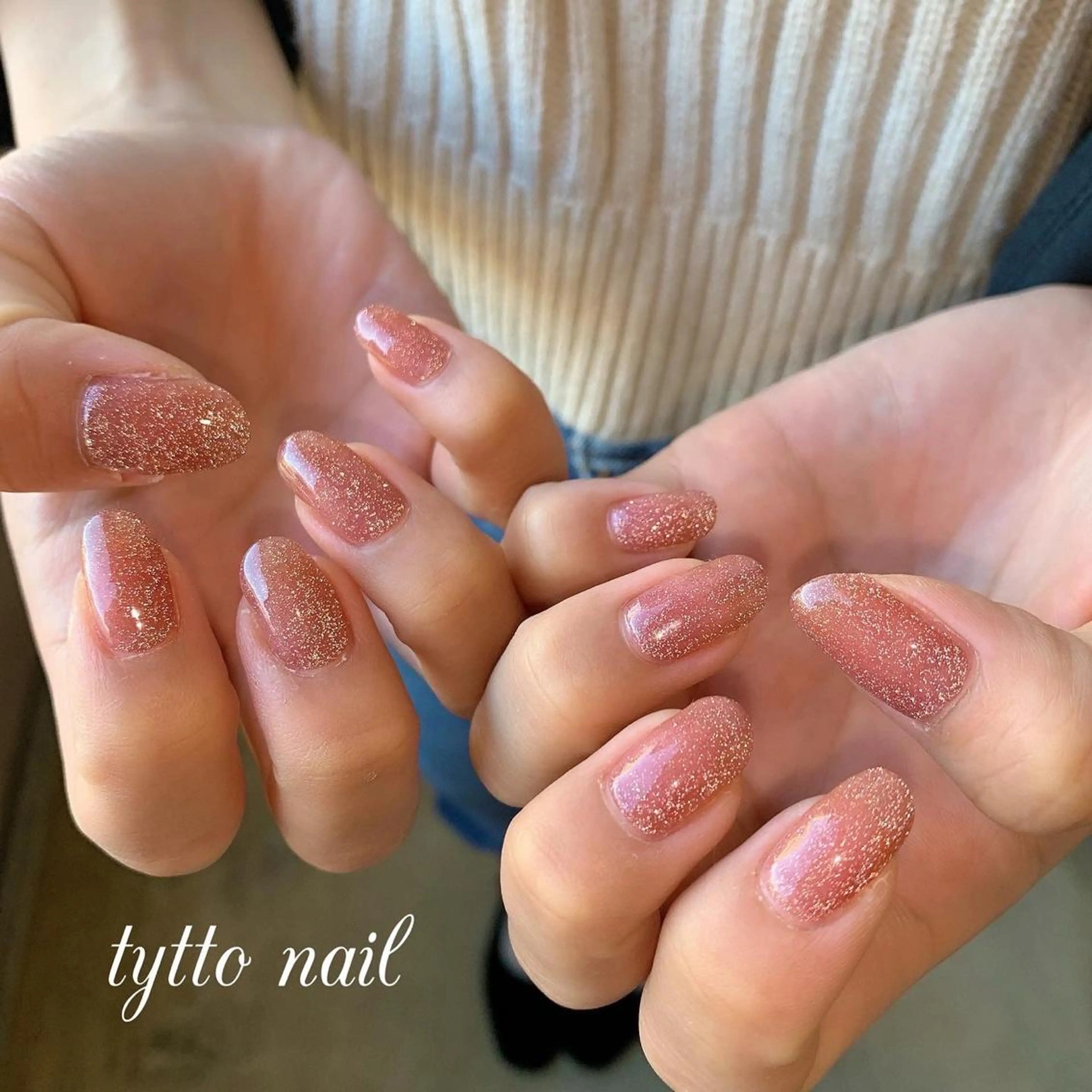ネイル フラッシュネイル 氷ネイル・うるうるネイル キラキラネイル 韓国ネイル ラメ(グリッター) ハンドネイル tytto nail ❤︎‪‪eri‪‪のネイルデザイン