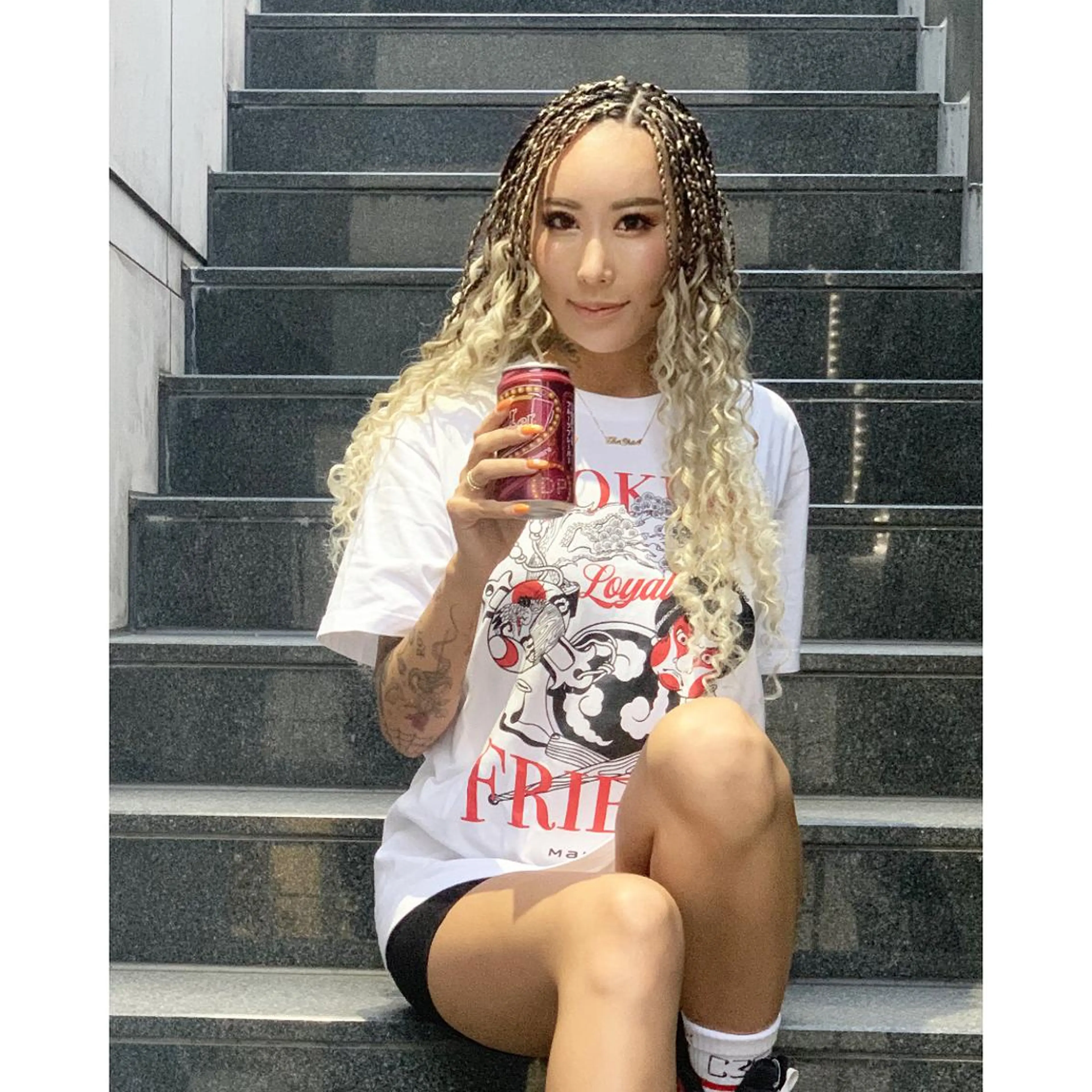 メンズ キッズ 子どものヘアアレンジ エクステ ヘアセット BRAIDS💎愛子 大人ハイライト💎のヘアスタイル