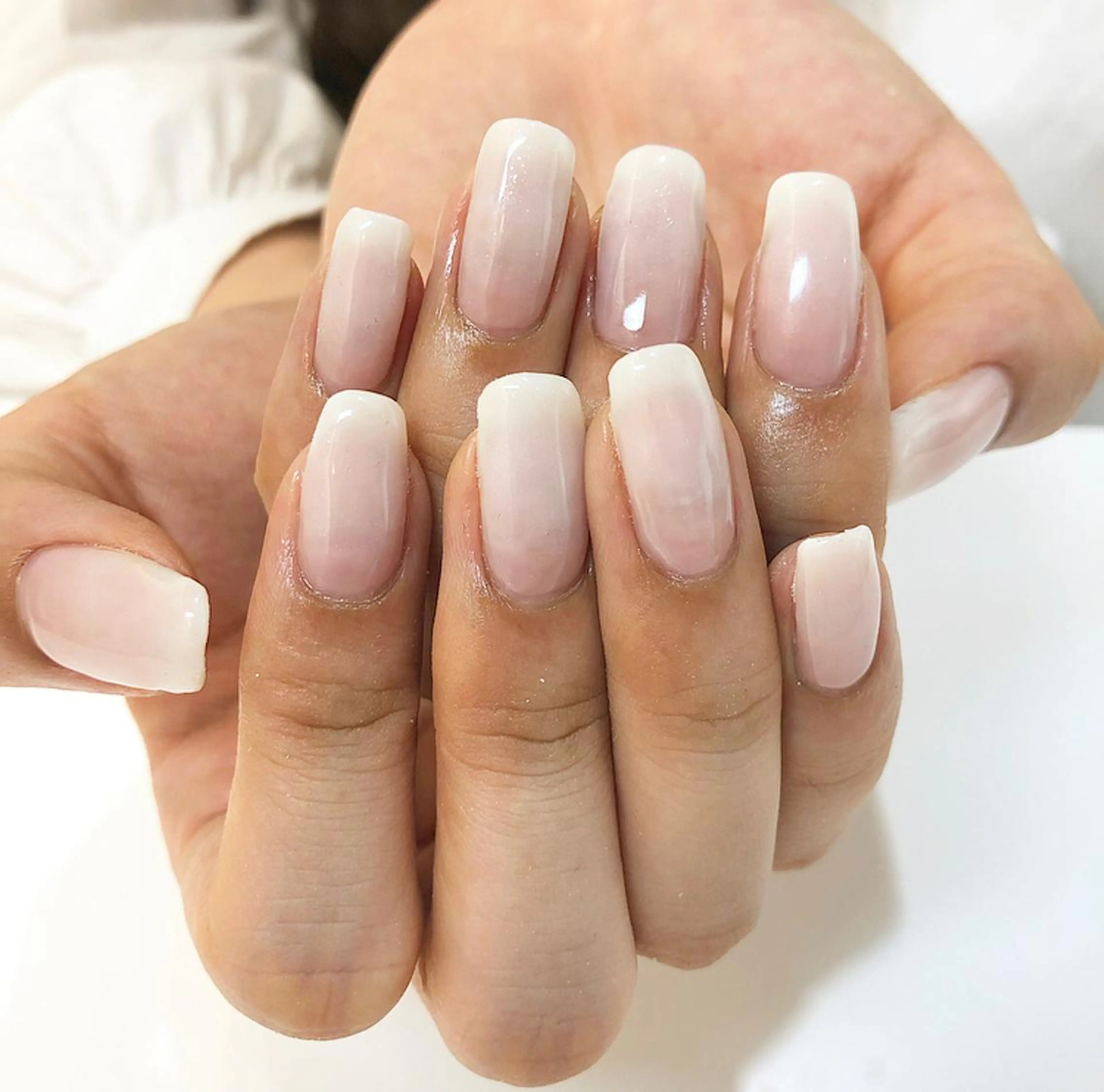 ネイル グラデーション ピンク rina eye&nailのマツエク・マツパデザイン