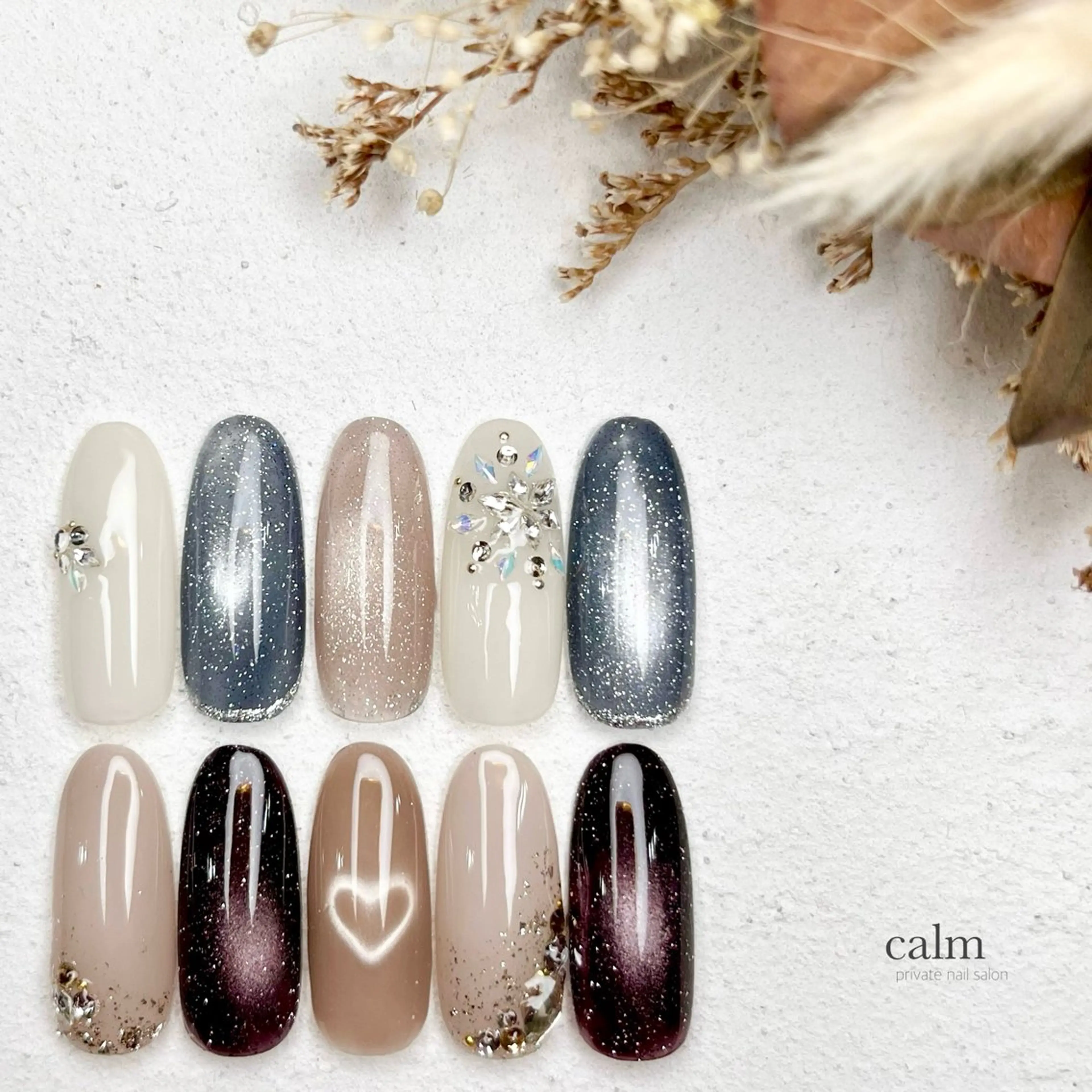 ネイル ハンドネイル calm 〔ｶｰﾑ〕のネイルデザイン