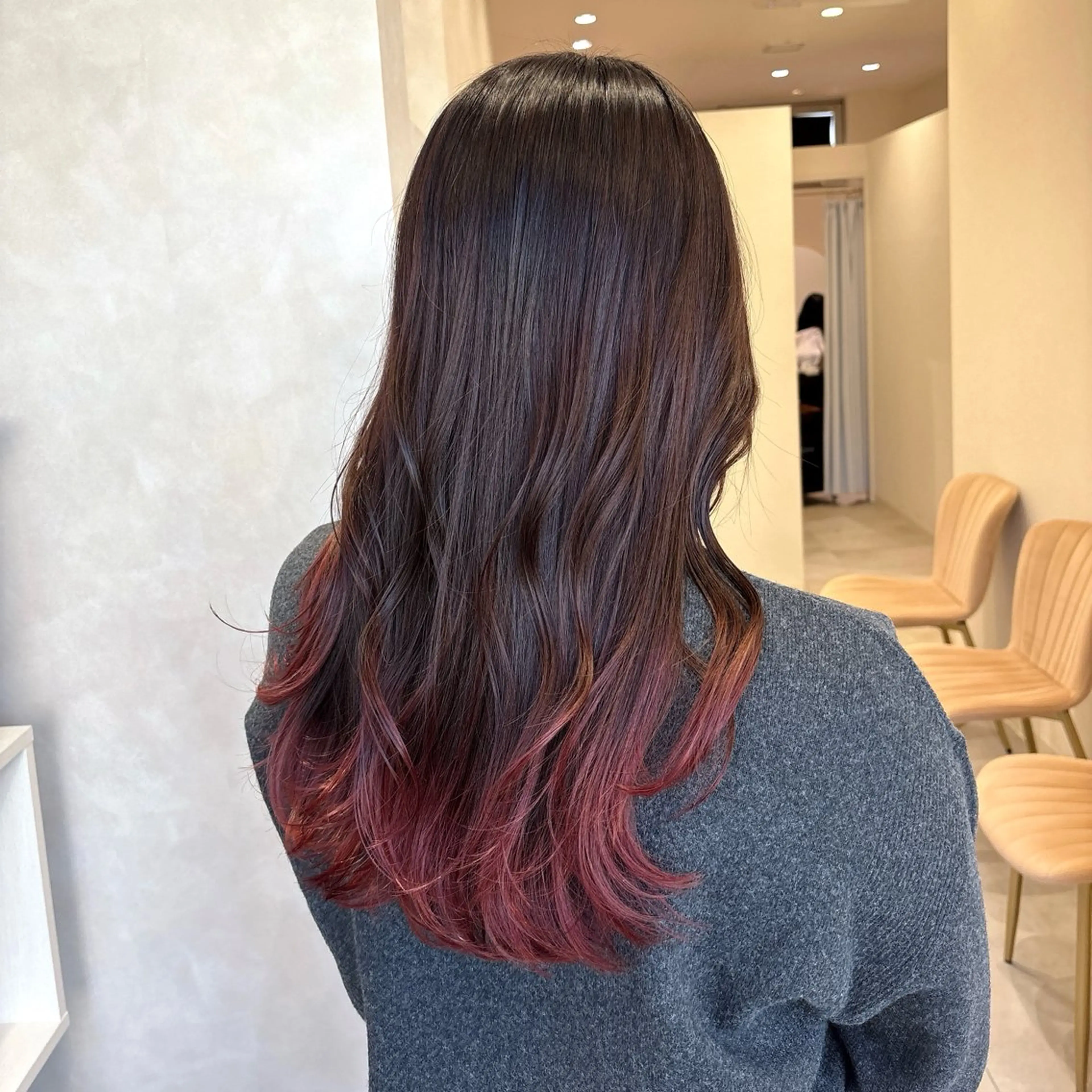 ロング カラー ❤️🐩* AKANE*🐩❤️のヘアスタイル