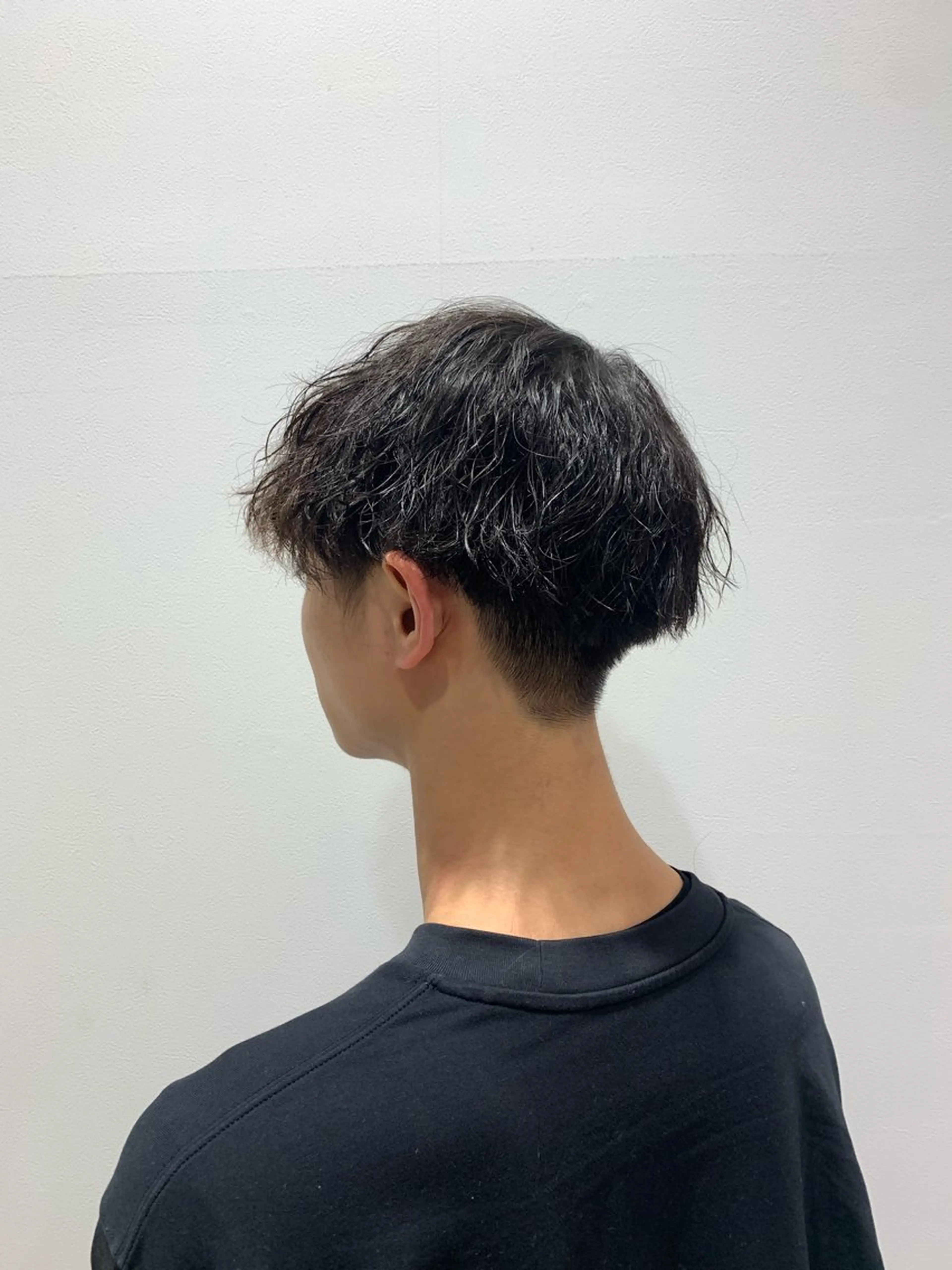 パーマ メンズ カット D’asty梓川所属・山崎 夢奈のヘアスタイル