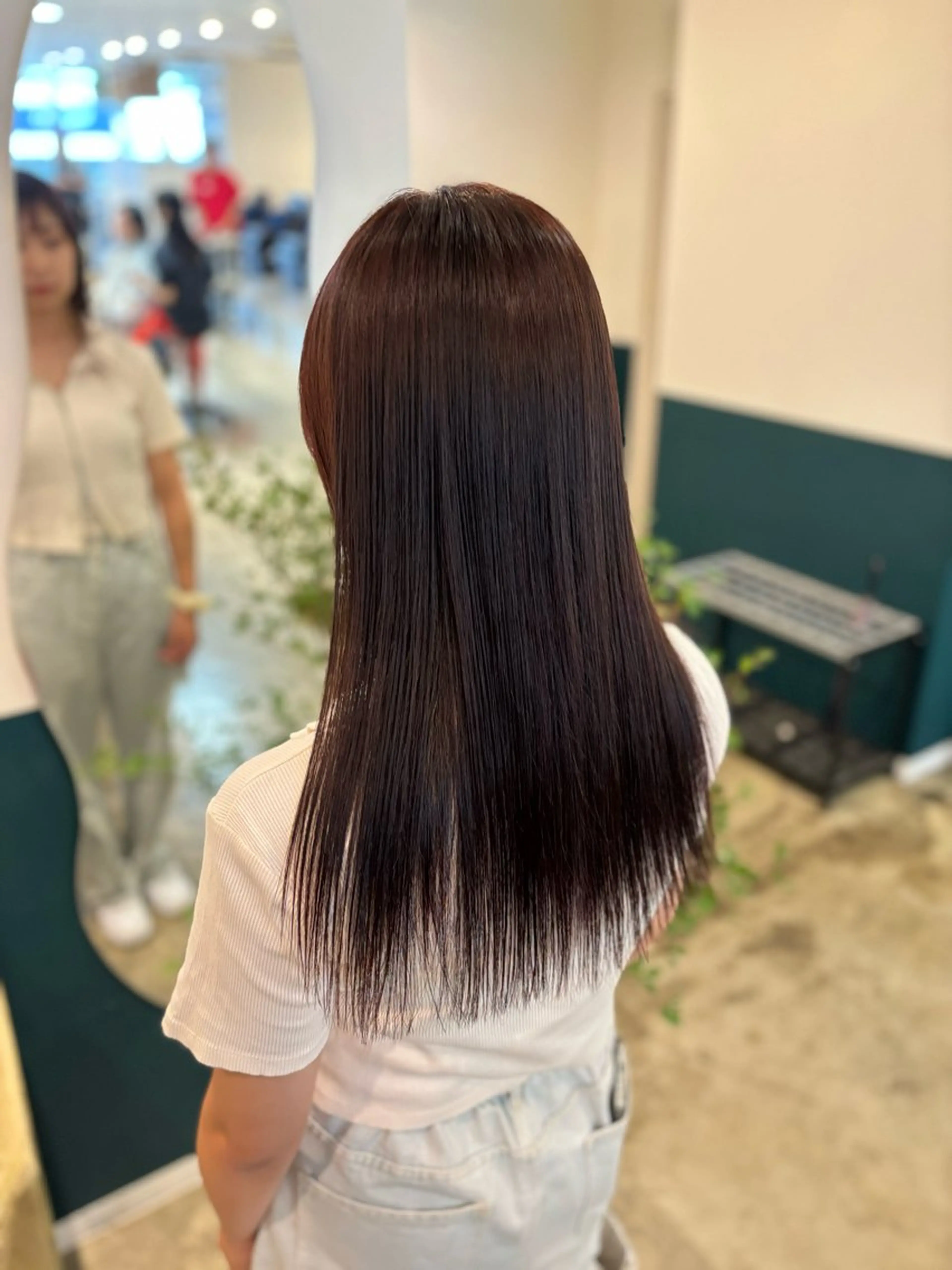 ロング パープルカラー ☁️RIKA☁️ @ri2_____bのヘアスタイル