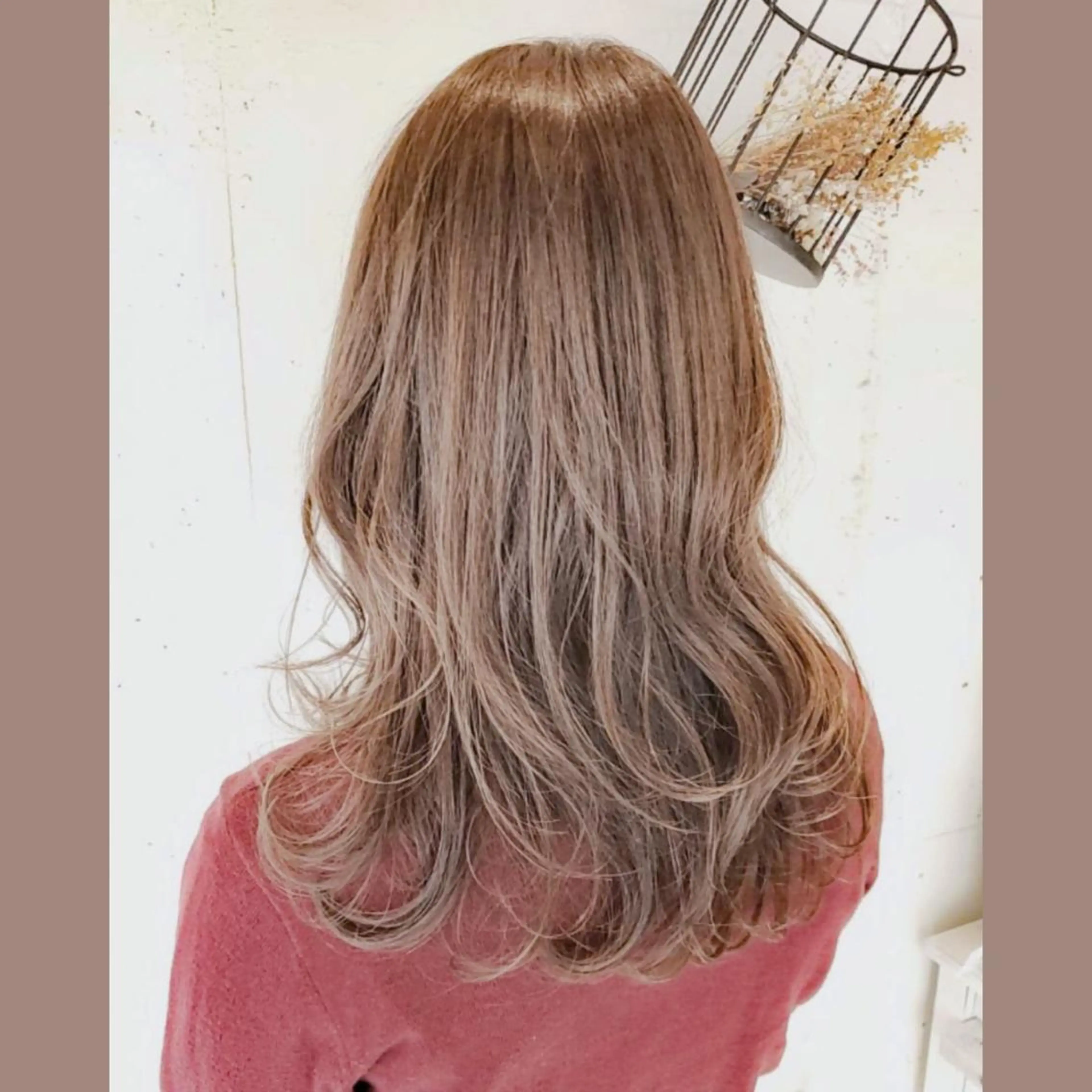 セミロング 𓅰なかがわ ふみな𓅯のヘアスタイル