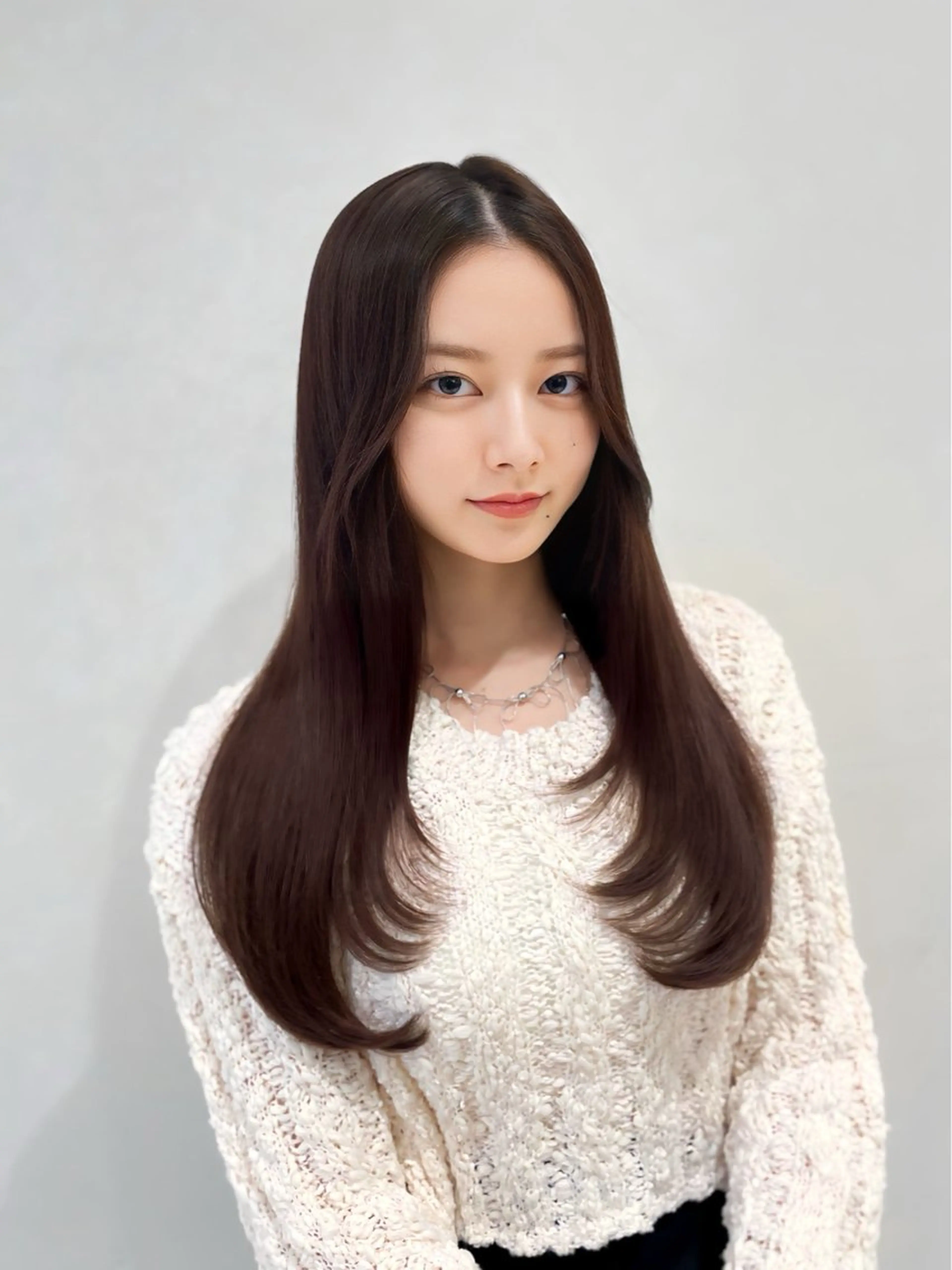 ロング 映える顔まわり/前髪 特化 💗 ユキマのヘアスタイル