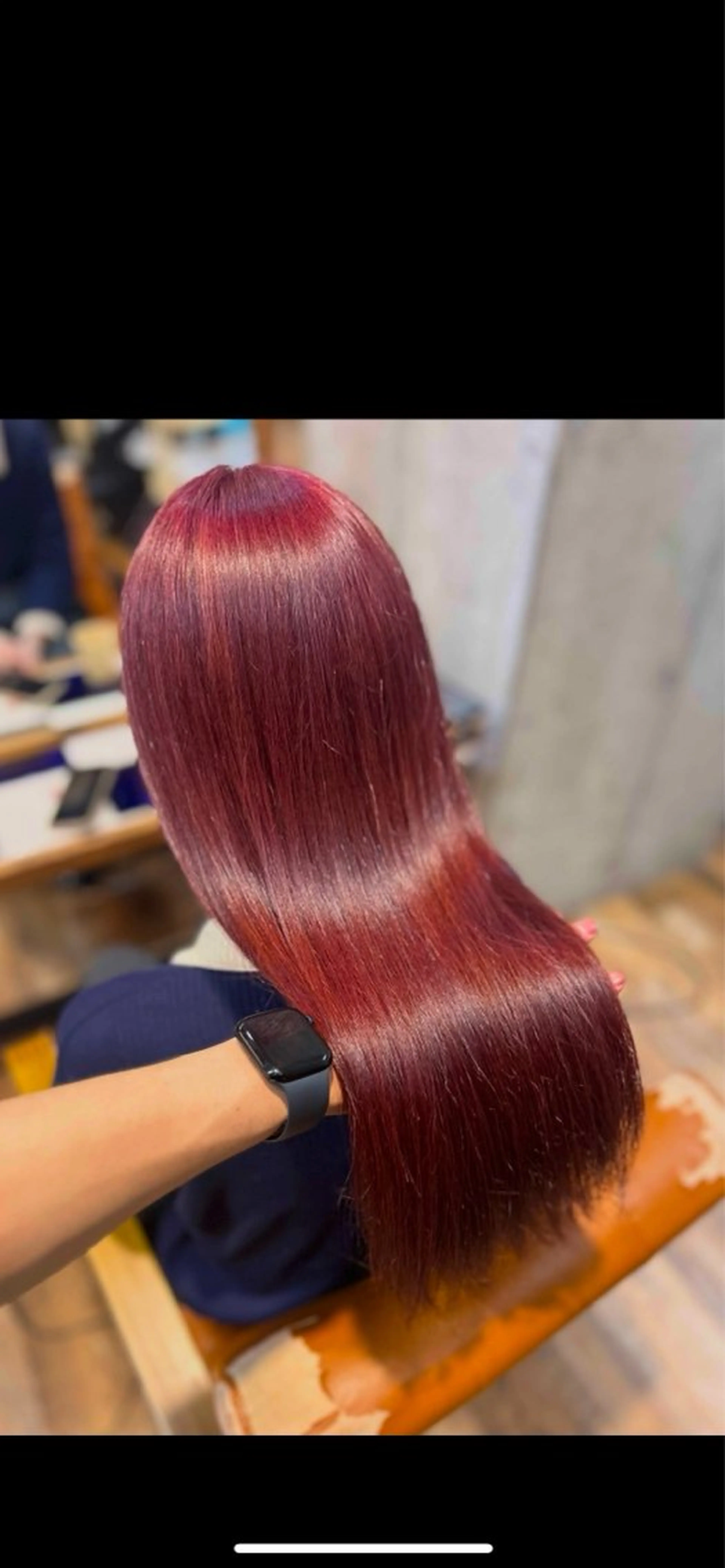 ロング カラー ヘアカラー トリートメント 💖カラー/ブリーチ 💖あつやのヘアスタイル