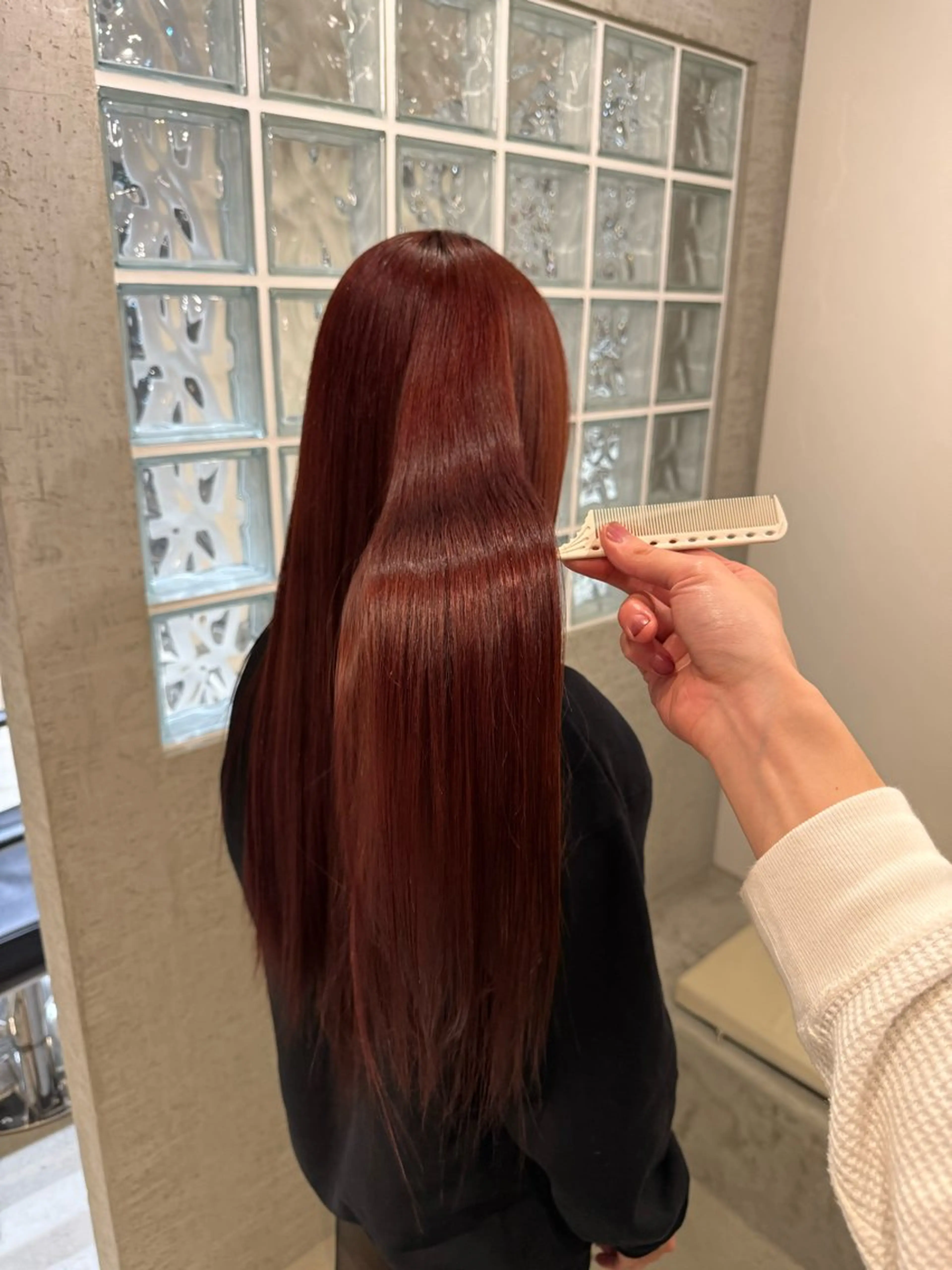 ロング ヘアカラー カラー🌈／ 髪質改善✨／凜太郎のヘアスタイル