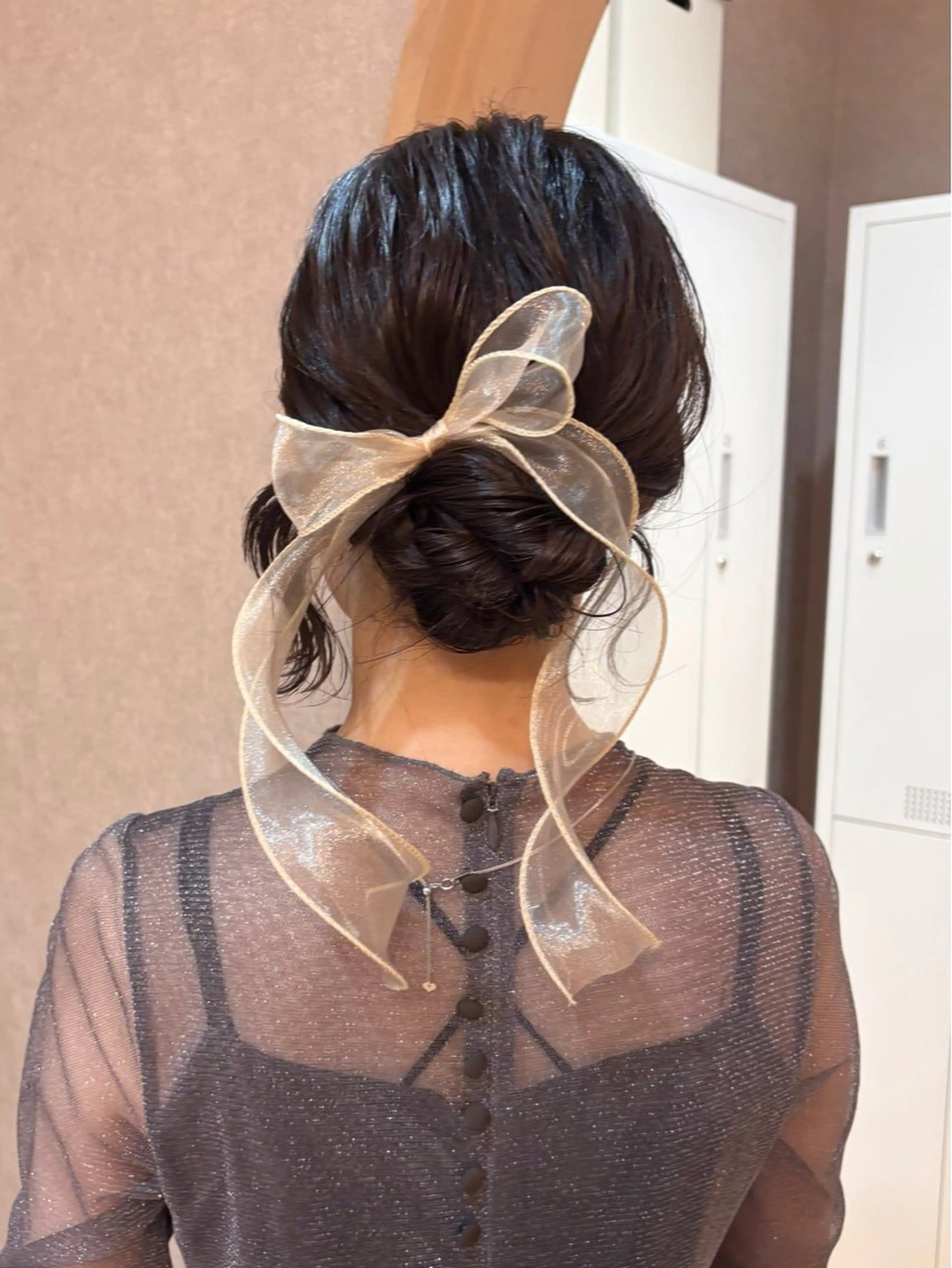 ヘアアレンジ ヘアセット 似合わせ/ベージュ /レイヤー/りほ🤍のヘアスタイル