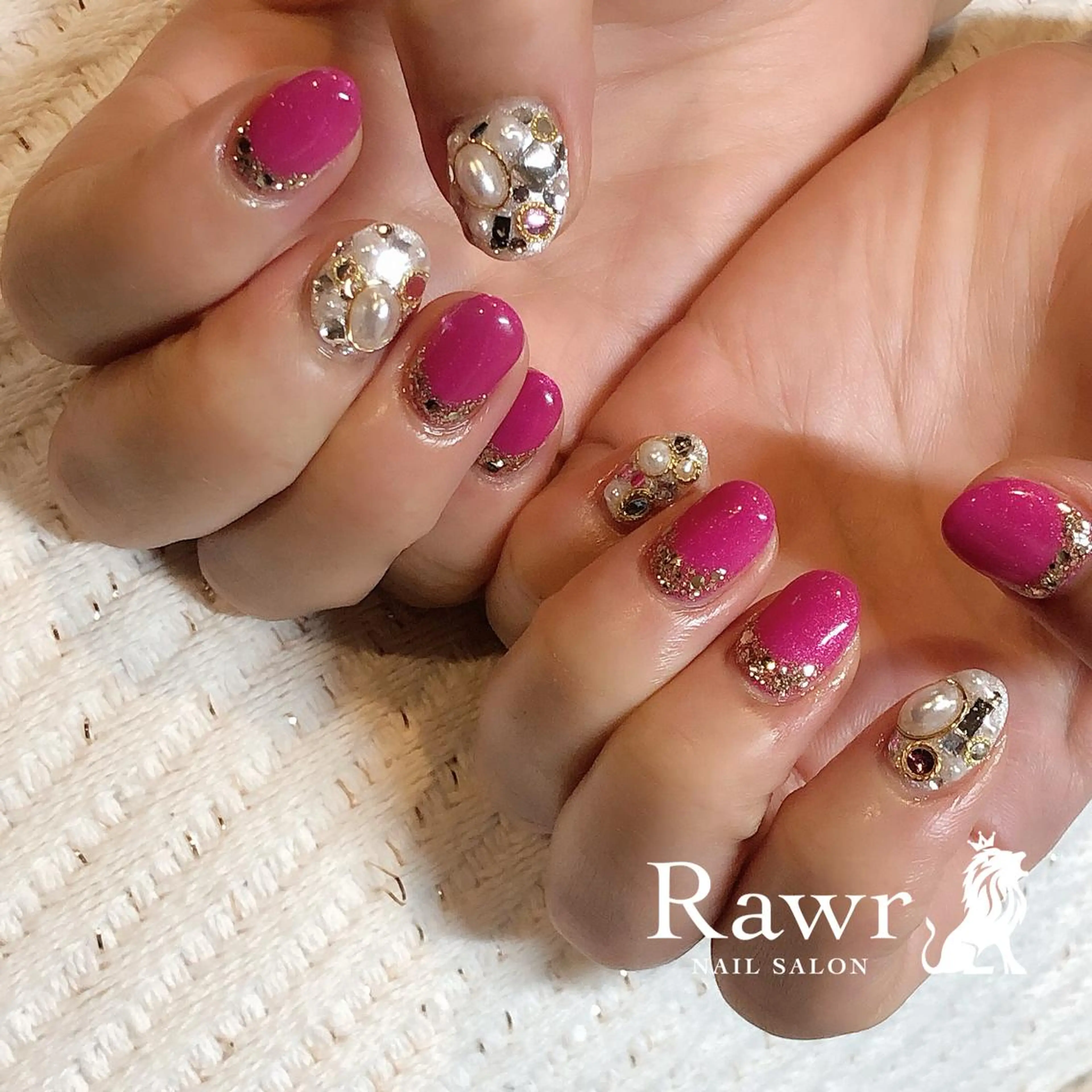 ネイル ハンドネイル Rawr / saoriのネイルデザイン