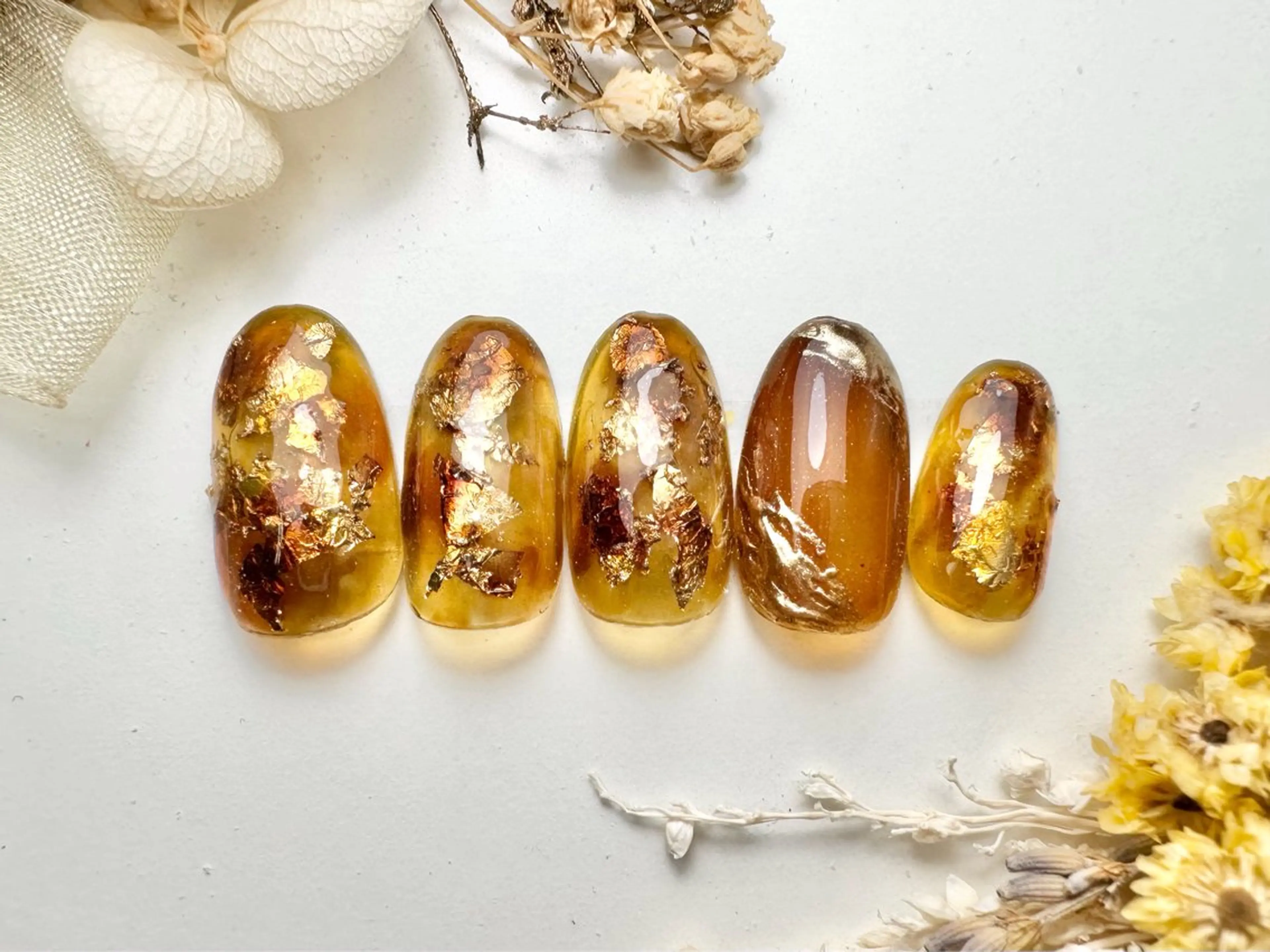 ネイル ハンドネイル ネイルPetit Ribbonのネイルデザイン