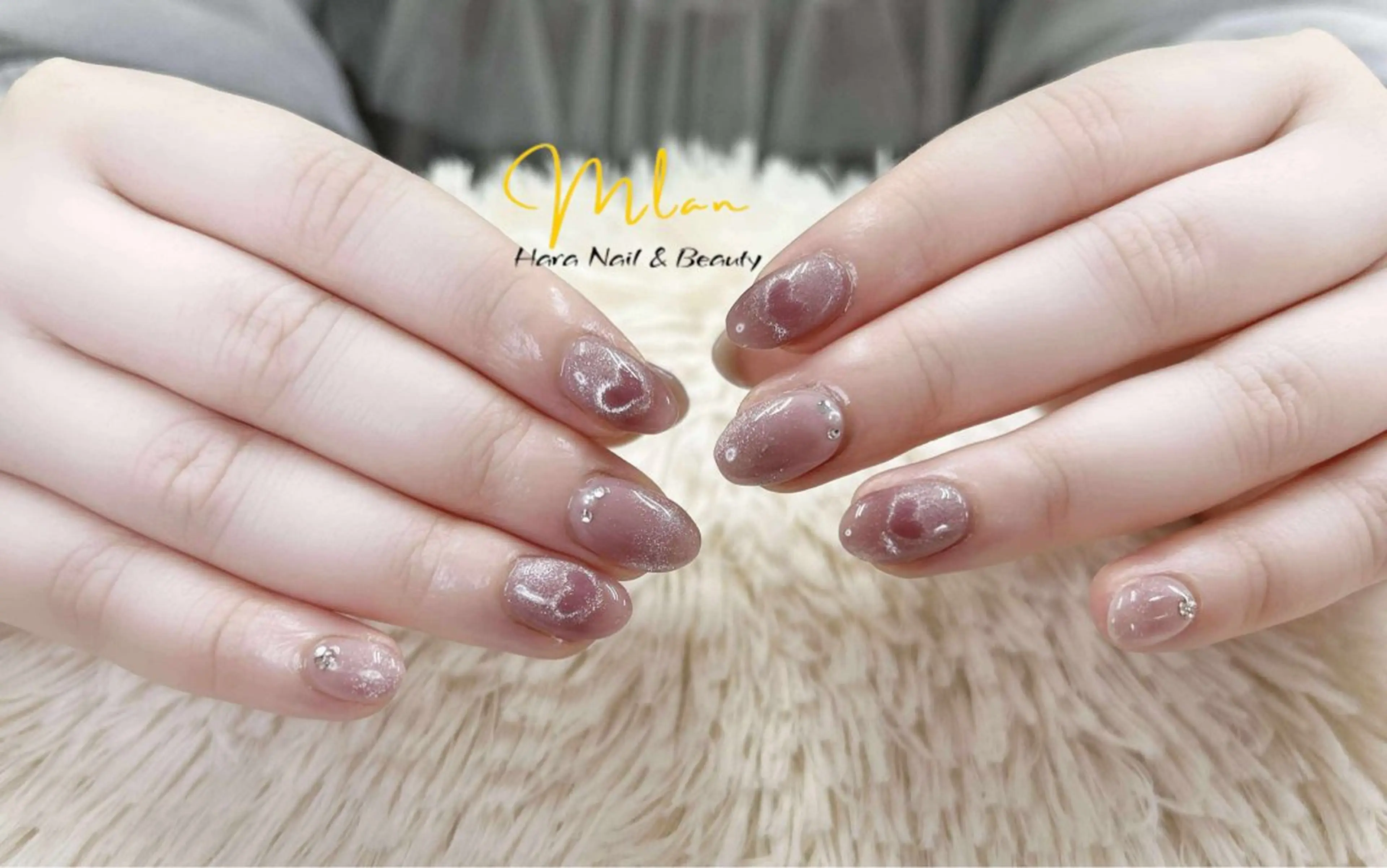 ネイル フレンチネイル グラデーション キラキラネイル 韓国ネイル ラメ(グリッター) フットネイル Mlan Nailのネイルデザイン