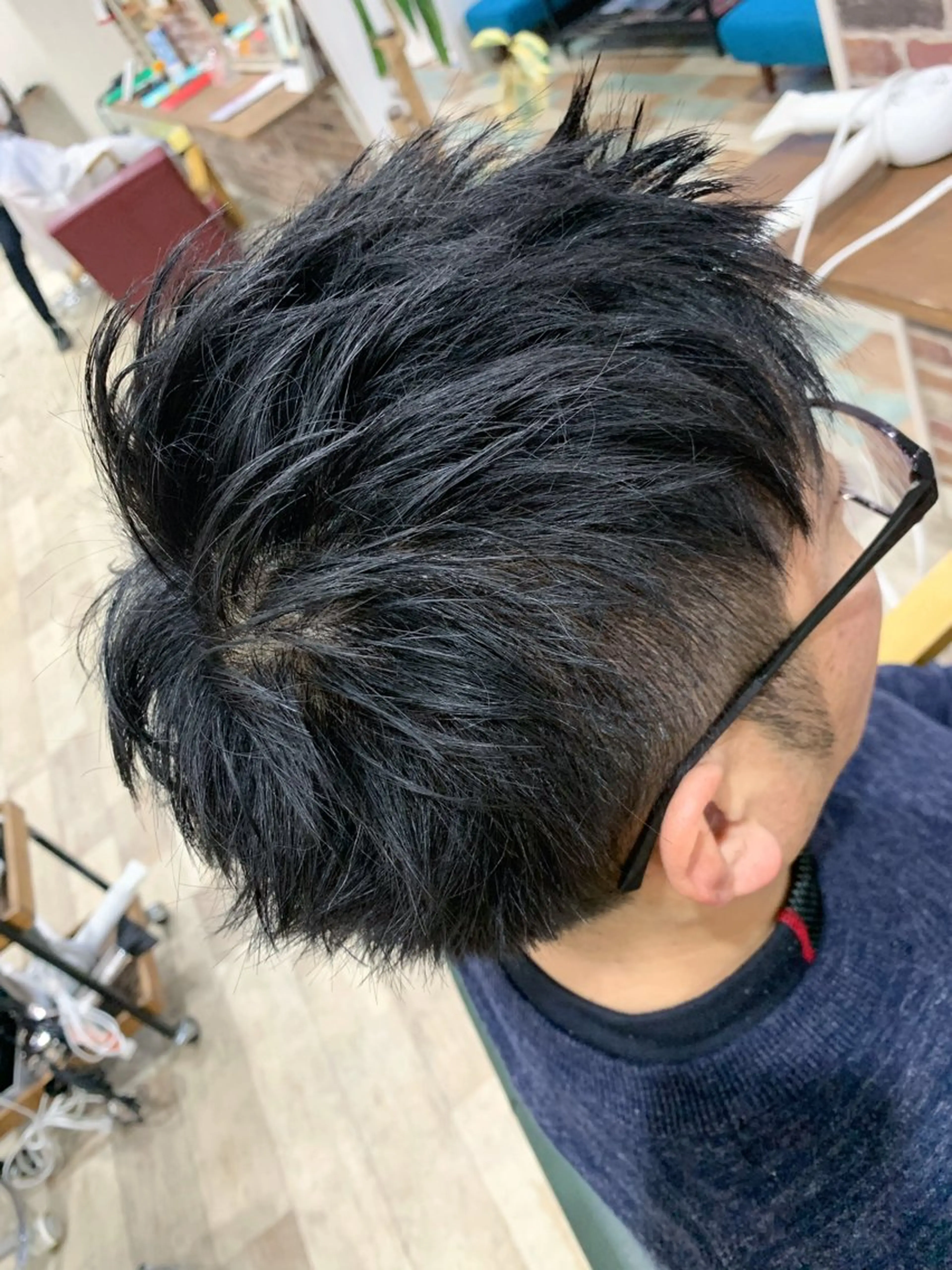 メンズ 盛本 健斗のヘアスタイル