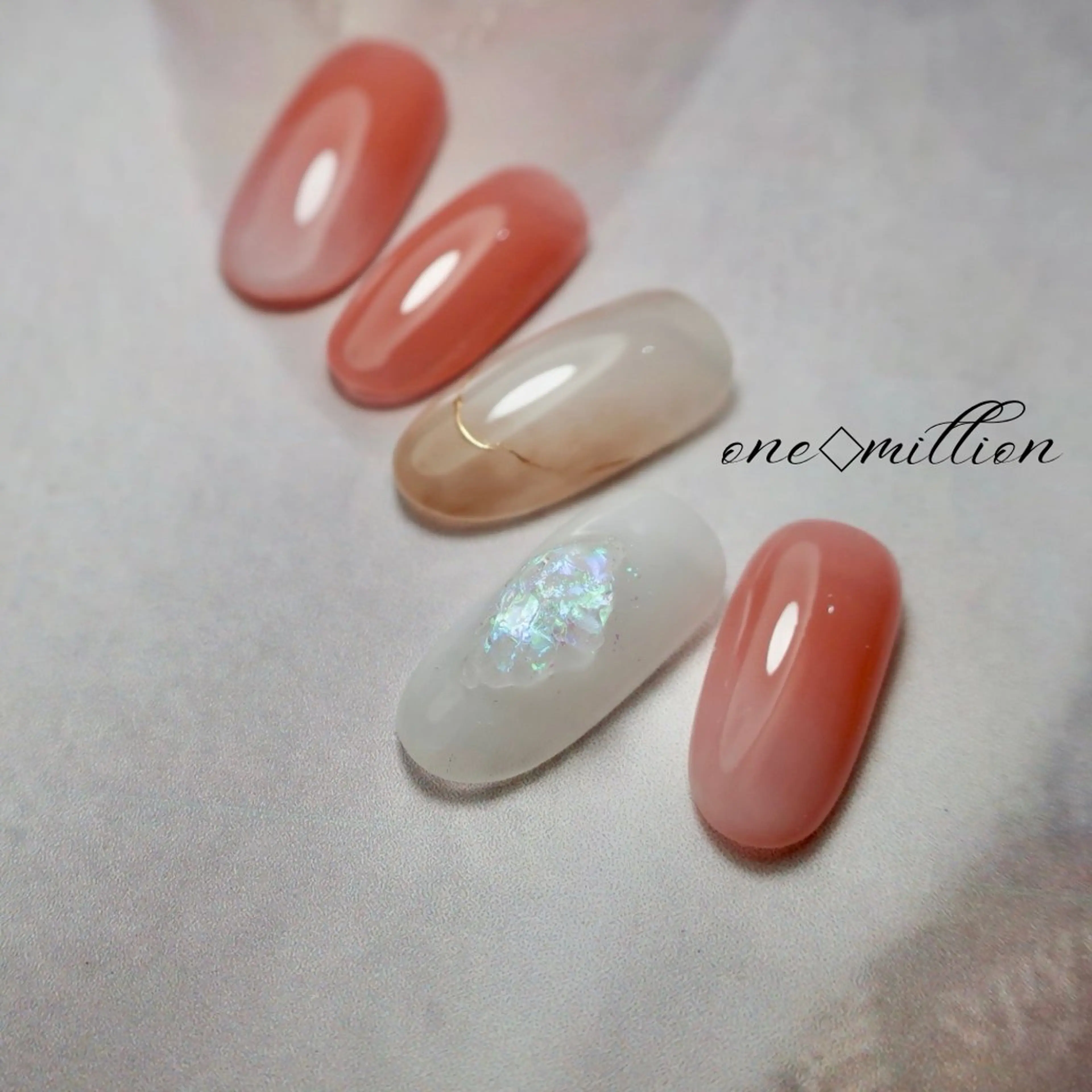 ネイル nail salon ワンミリオンのネイルデザイン