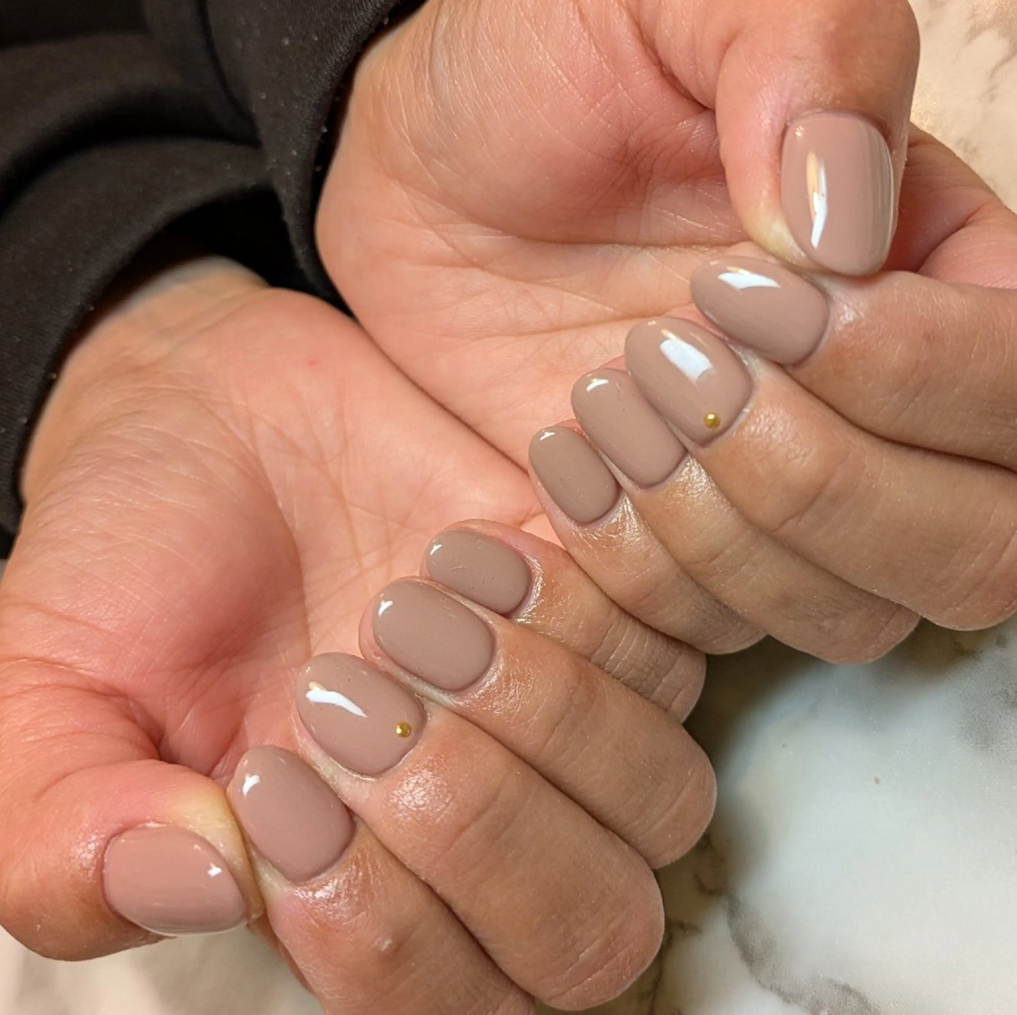 ネイル シンプルネイル ジェヌインネイル 河内のネイルデザイン