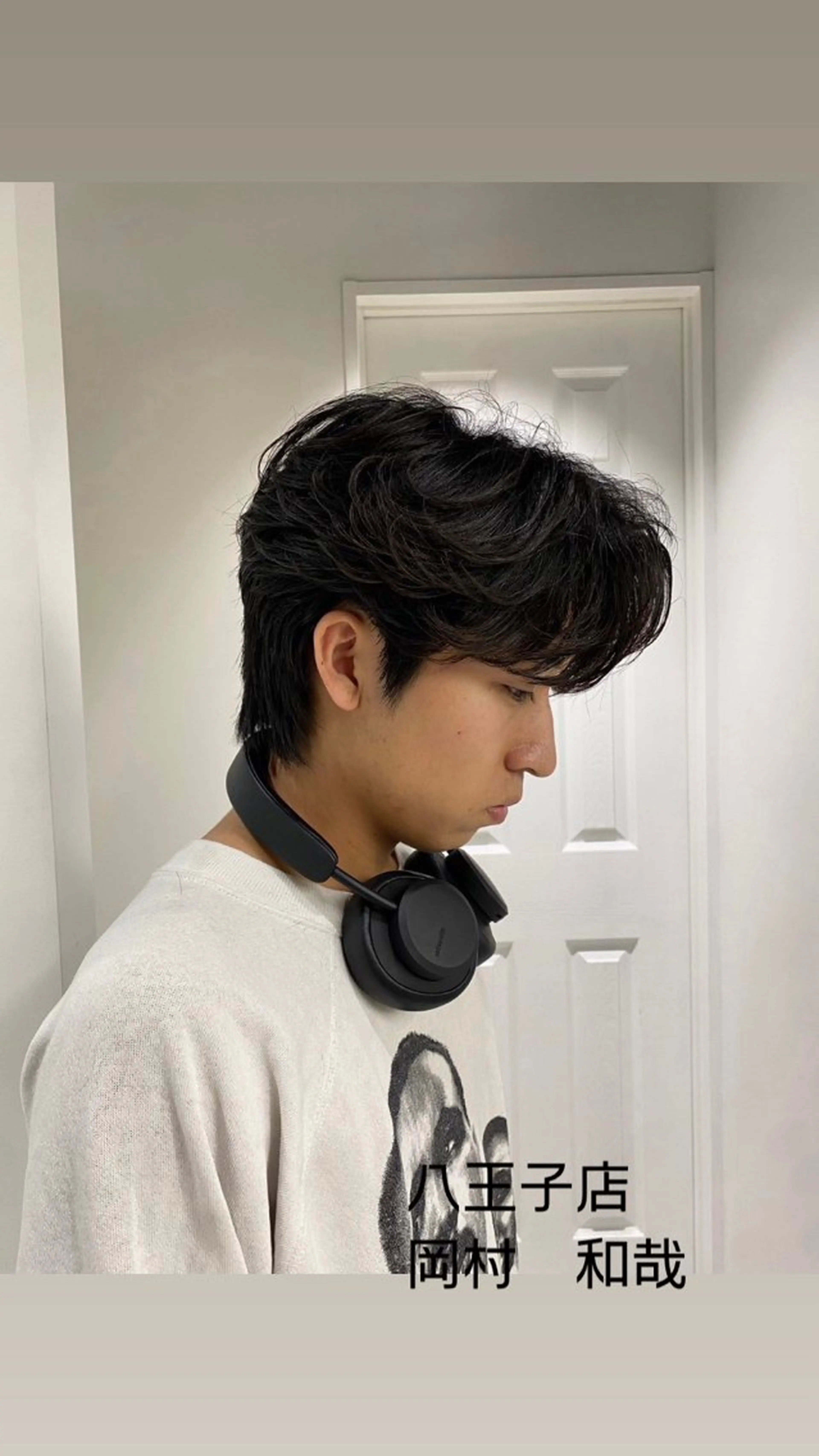 パーマ メンズ カット パーマ シャドウパーマ/ ルーズパーマ/メンズのヘアスタイル