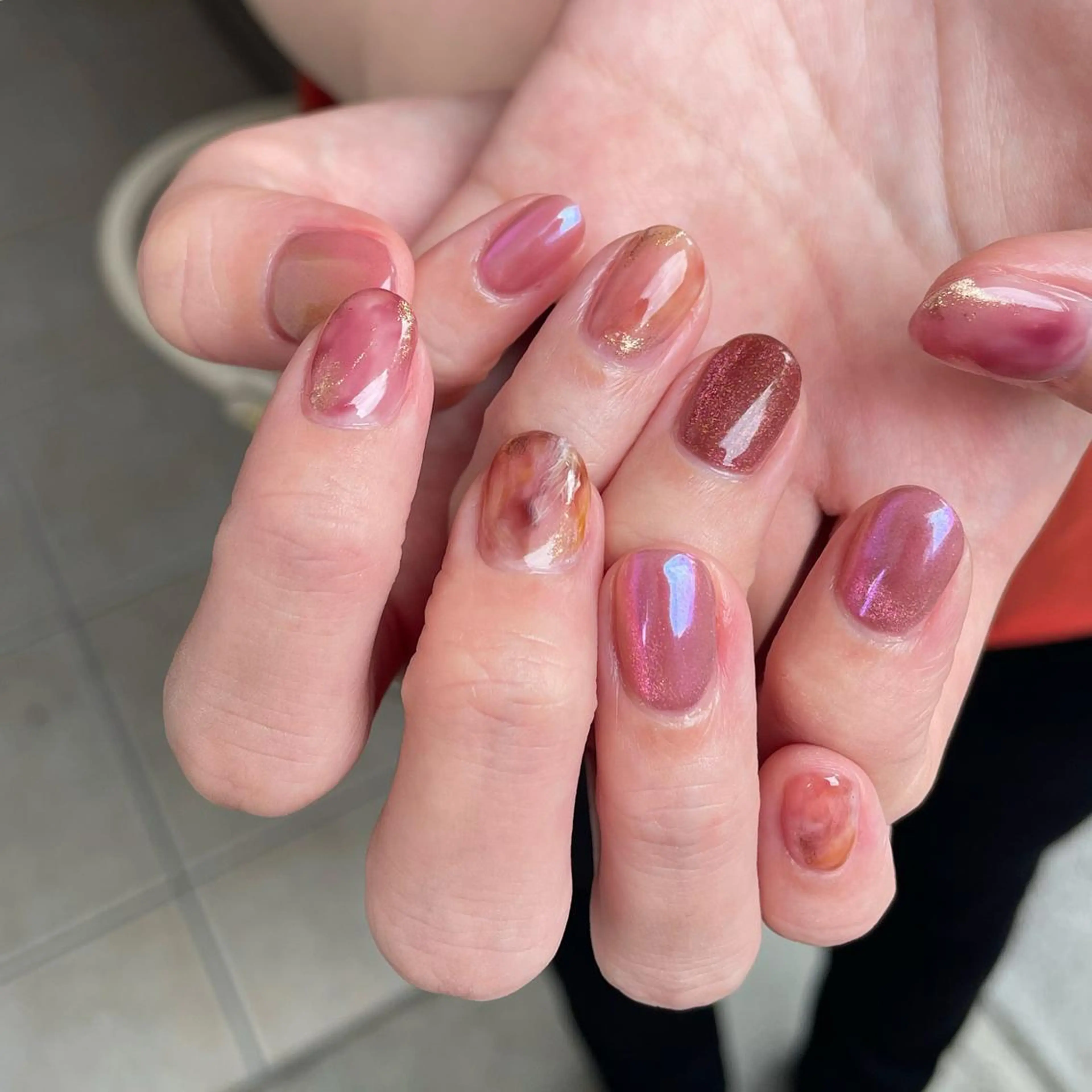 ネイル ハンドネイル Radia bykaonailsのネイルデザイン