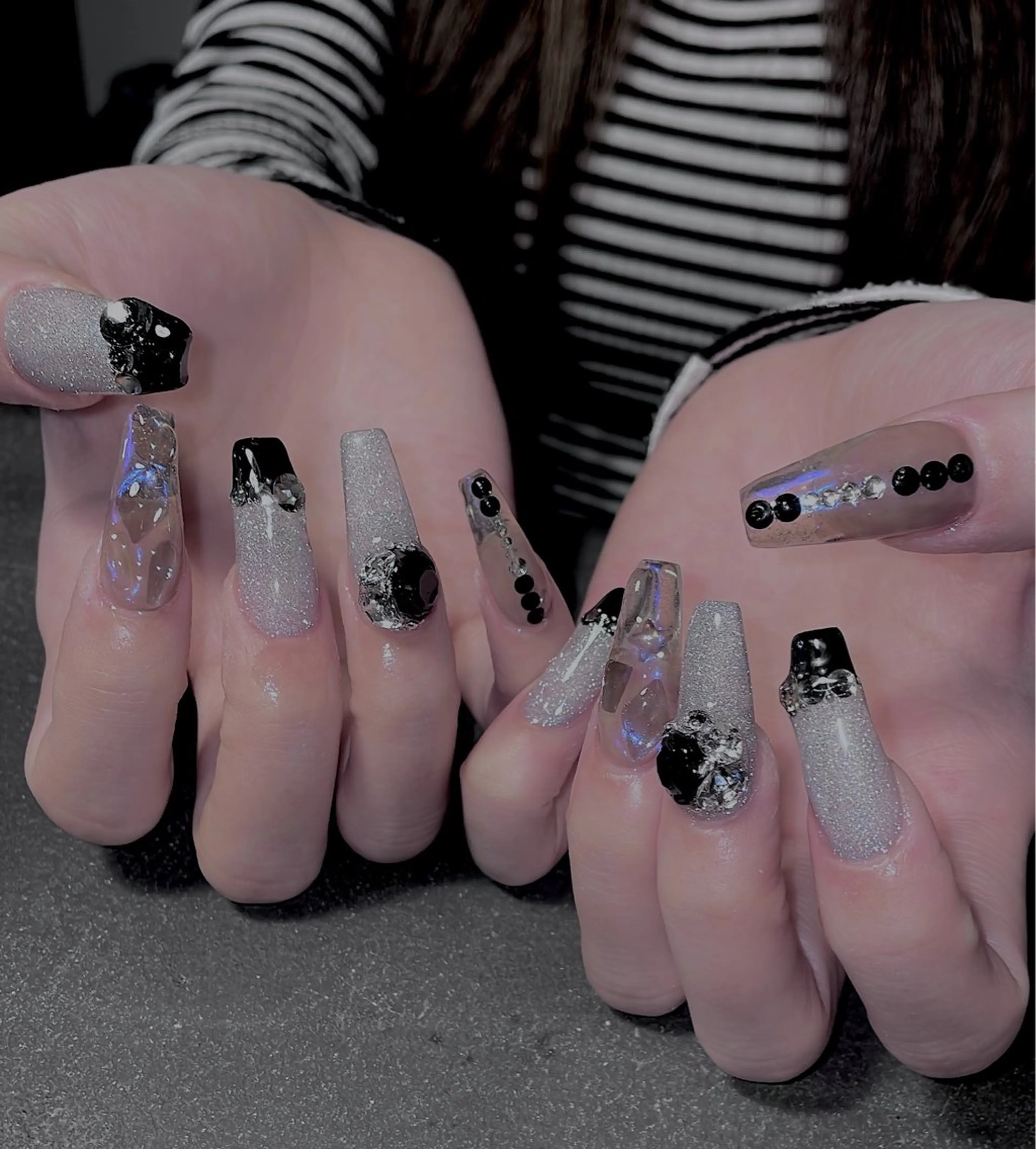 ネイル Spiky とうげ ふうかのネイルデザイン